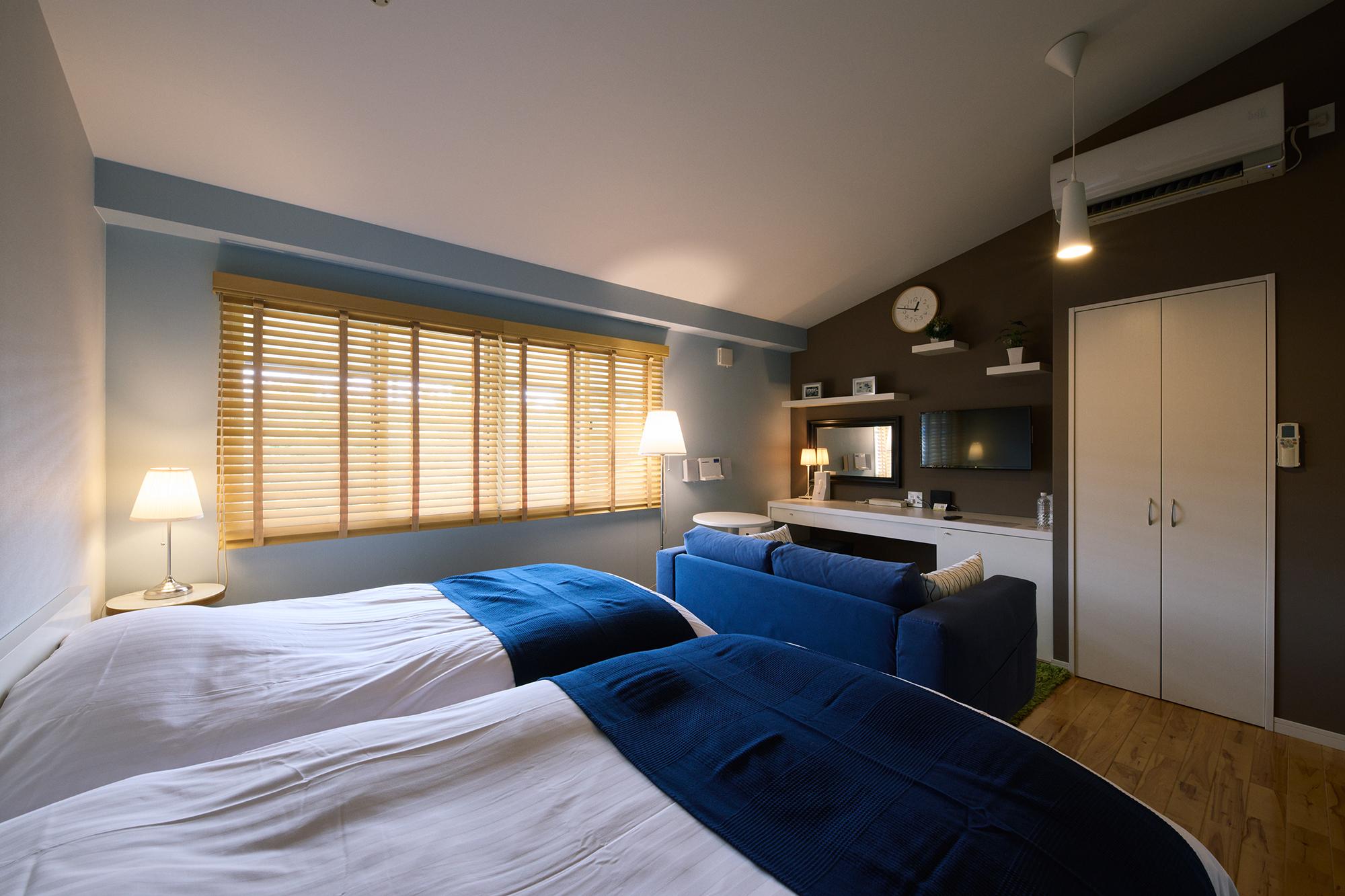 Semi Room, Moderate, 2 Semi Double Beds