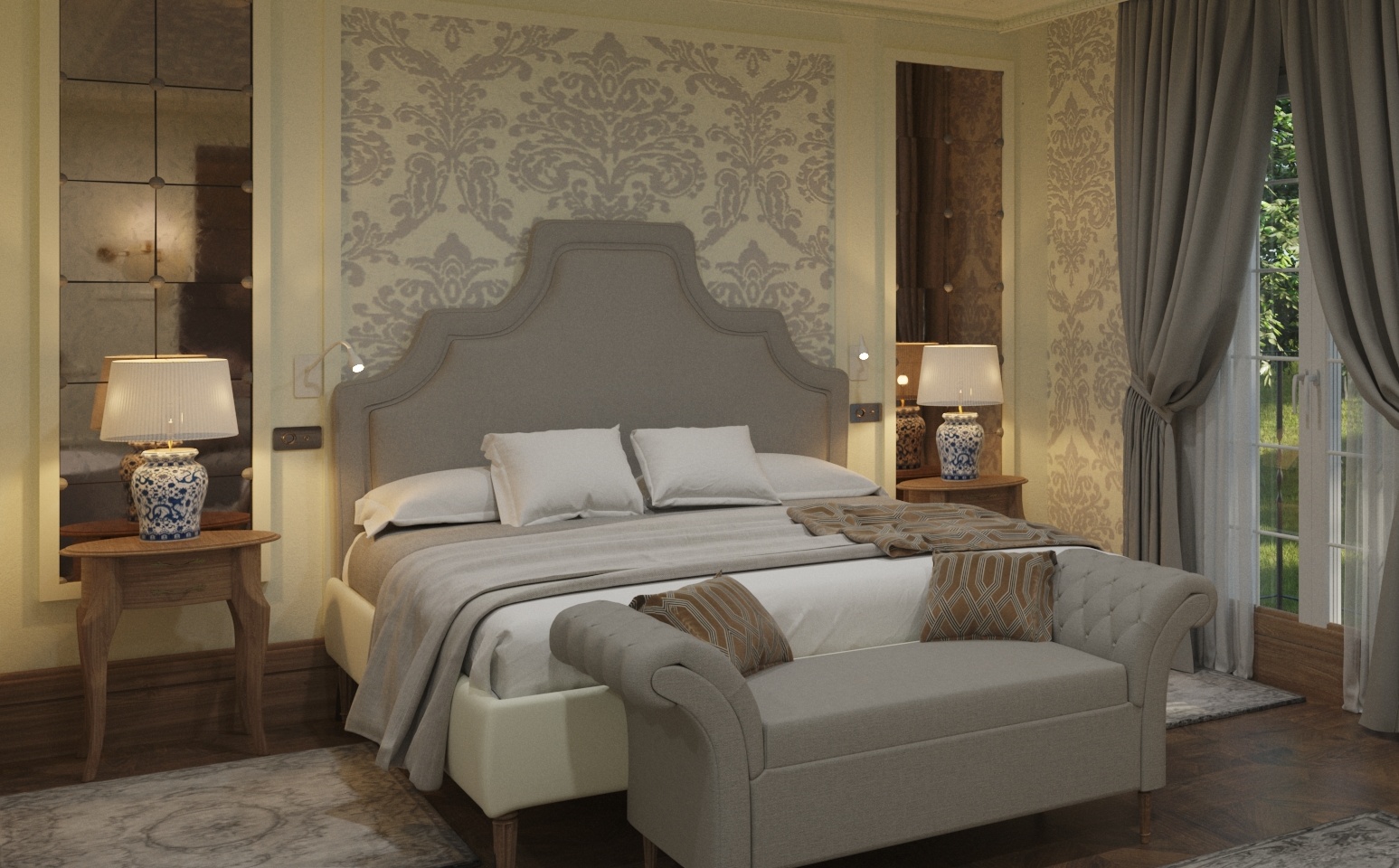 غرفة تنفيذية بسرير مزدوج أو سريرين منفصلين، Hotel Luze Boutique San Sebastian 2/4