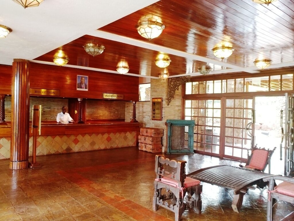 Lobby at Lake Manyara Wildlife Lodge, LAKE MANYARA