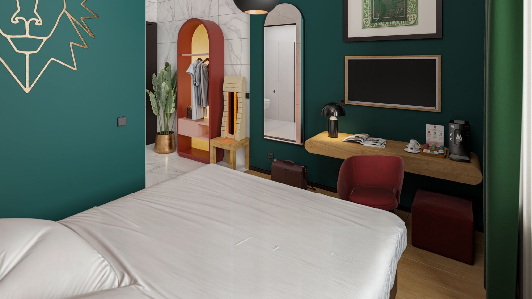 Serenity, Queen Bed