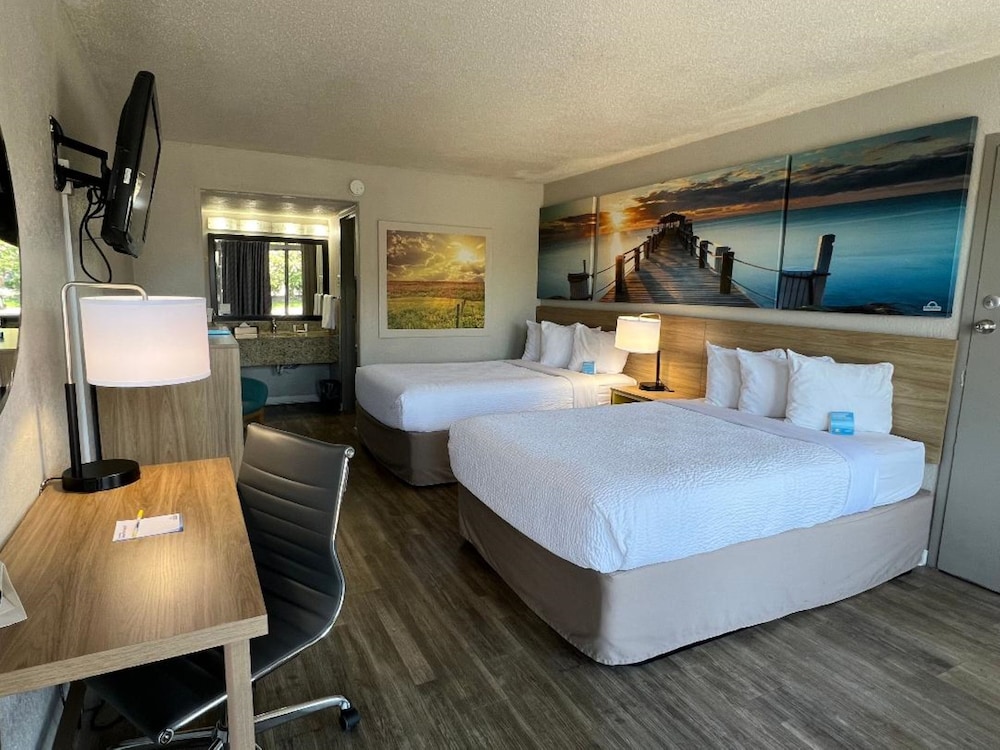 غرفة أساسية بسريرين كوين، Days Inn by Wyndham Wildwood I-75 2/3