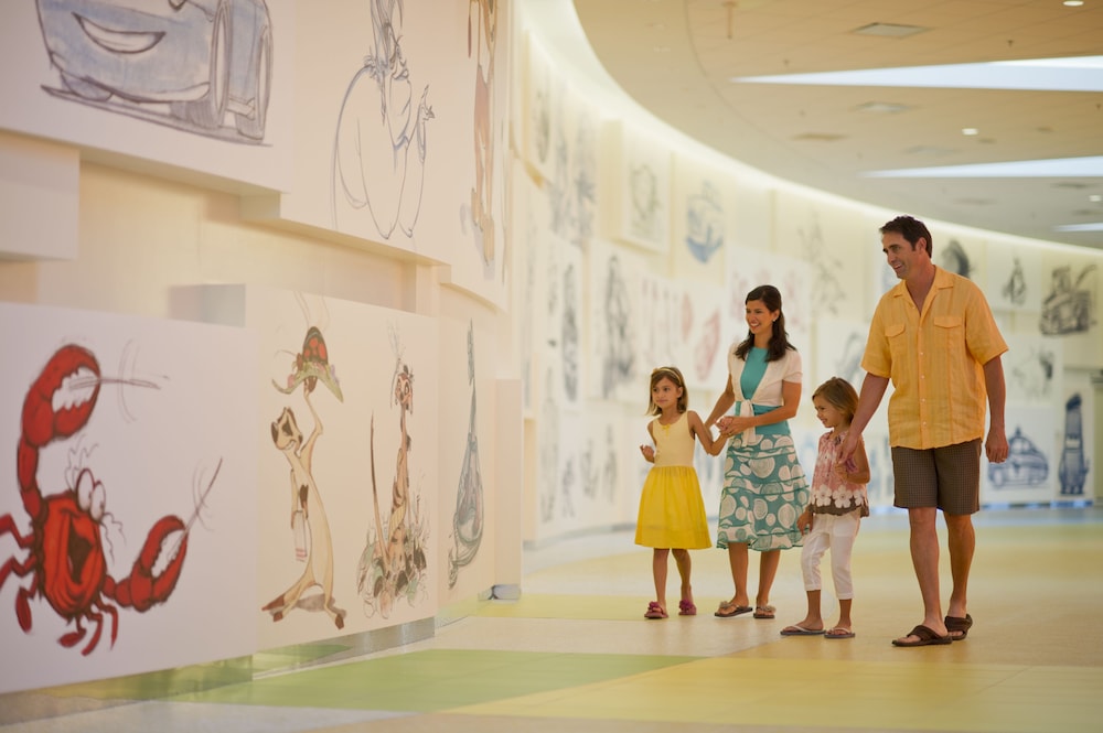 Lobby at Disneys Art of Animation Resort, LAKE BUENA VISTA - FL