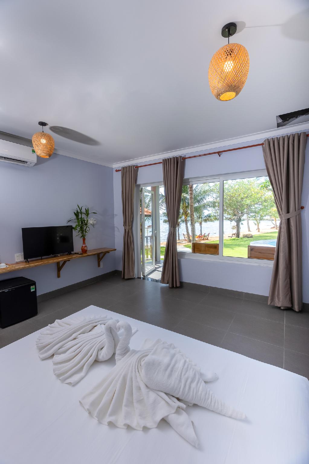 Bungalow, Queen Bed, Sea View