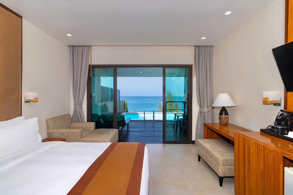 Pool, Ocean, Sunset, Villa, King Bed