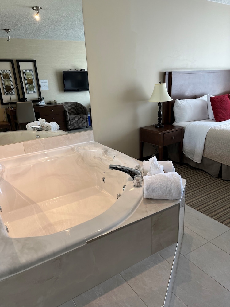غرفة رومانسية بسرير كينج بحوض جاكوزي، Hotel Spa Excelsior 2/3