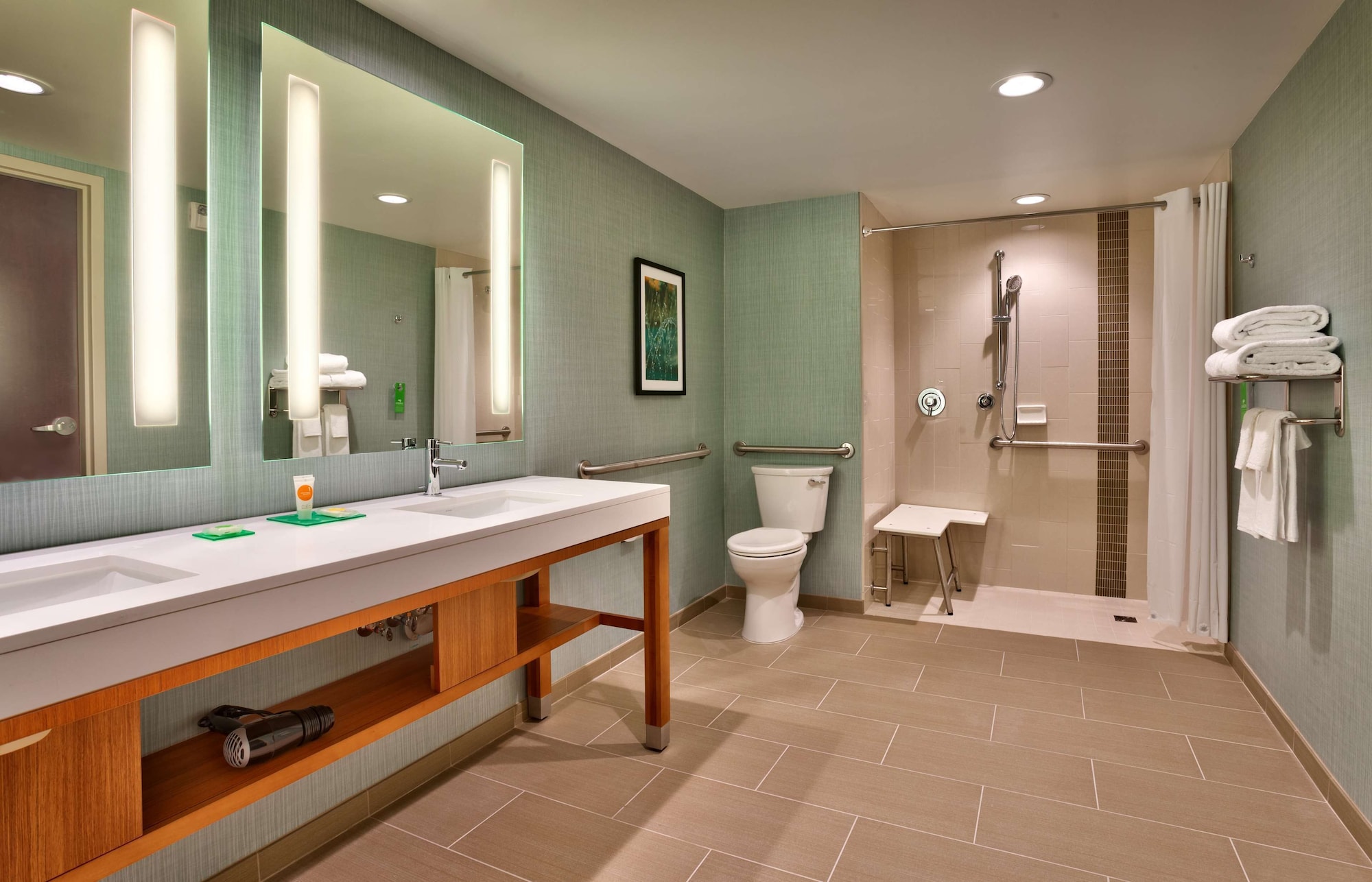 غرفة بسرير كينج مع أريكة لذوي الإعاقة، Hyatt Place Salt Lake City/Farmington/Station Park 2/3