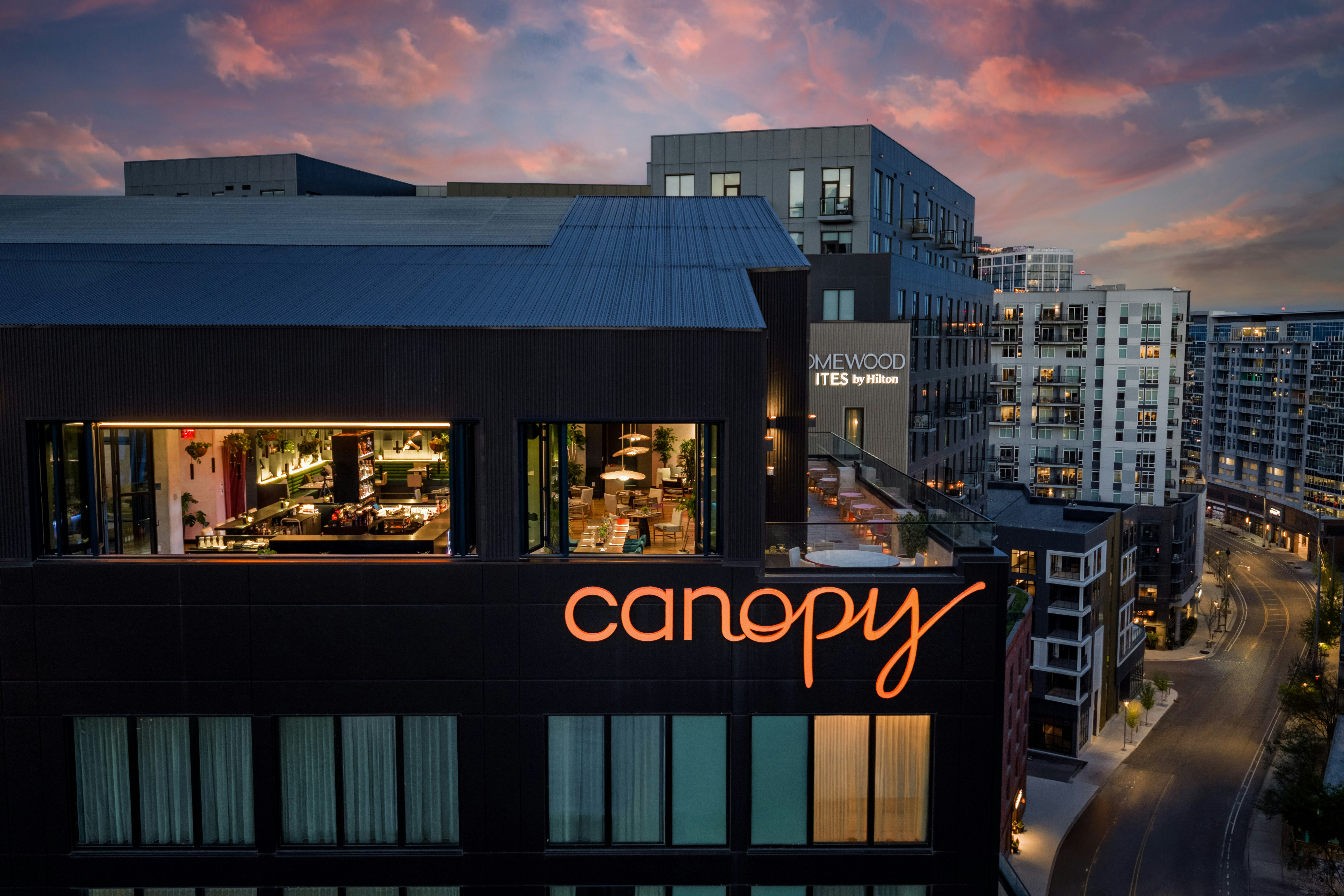 希尔顿嘉悦里酒店Nashville Downtown The Gulch(Canopy by Hilton Nashville Downtown The Gulch) 图片1