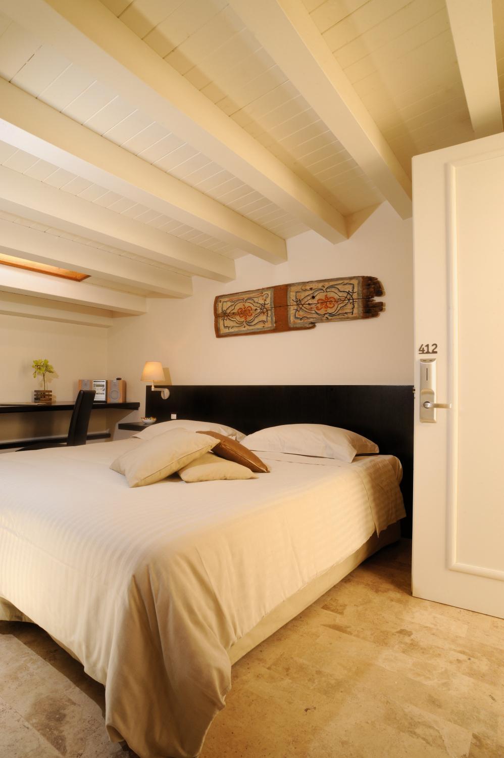 Room, Double Bed, Attic