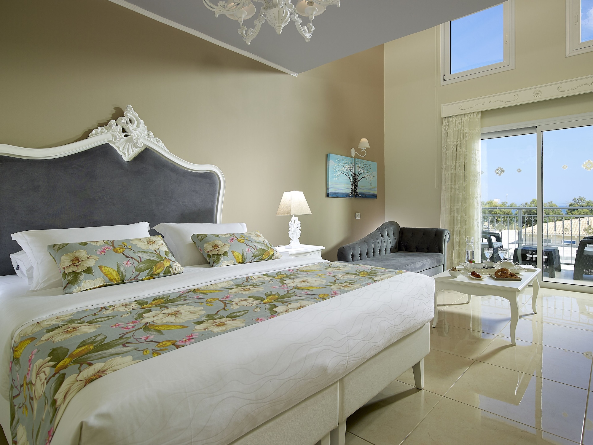 Duplex, Maisonette, Deluxe, Queen and Twin Beds, Sea View