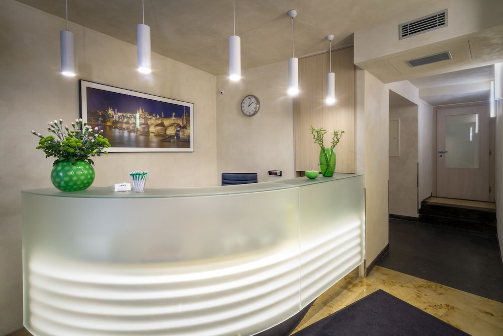 Lobby at Hotel Clementin, PRAGUE