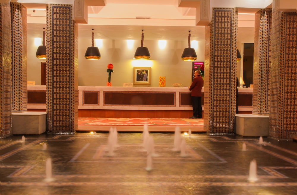 Lobby at Le Berbere Palace, OUARZAZATE