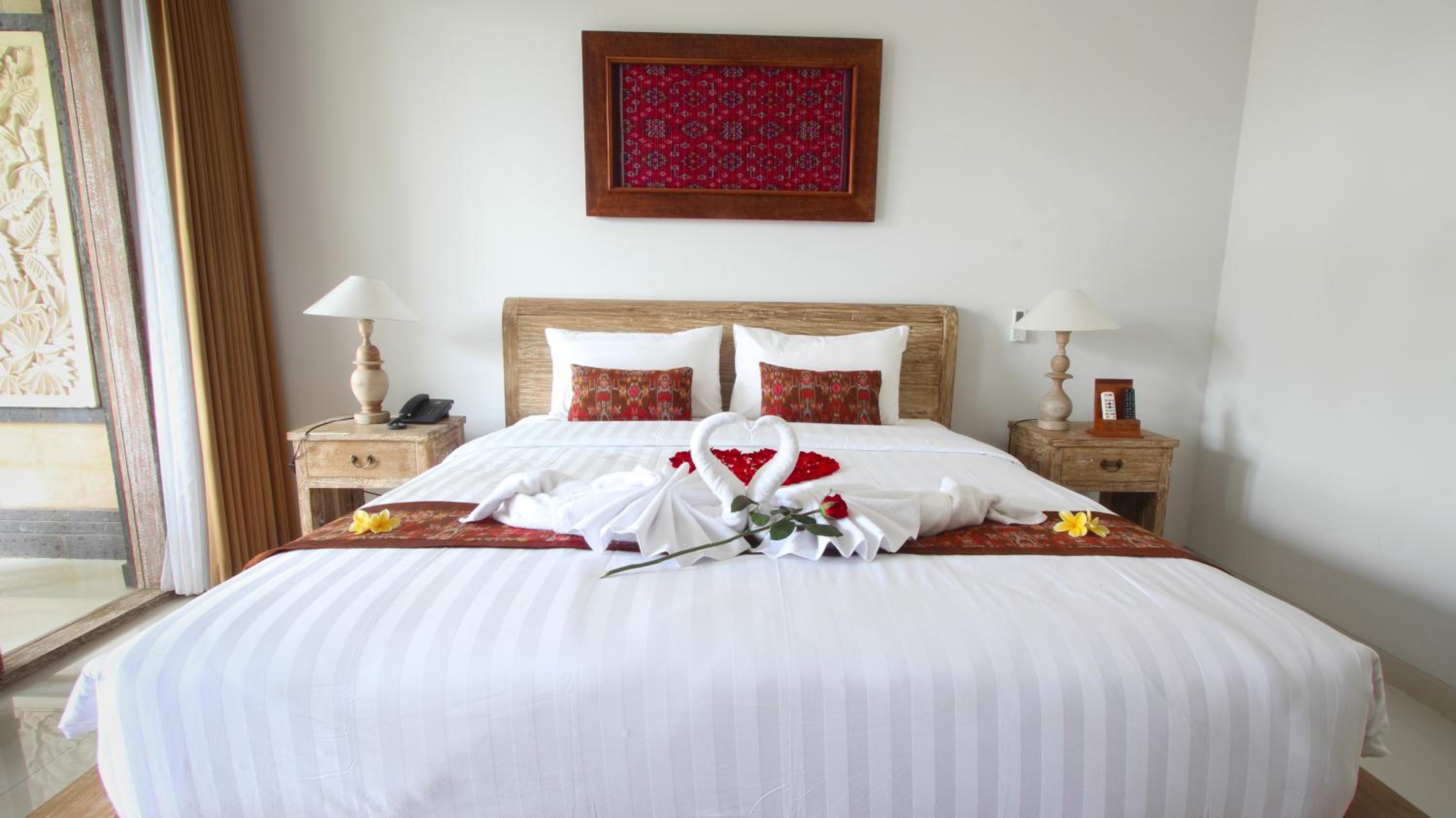 غرفة ديلوكس بسرير مزدوج، Batu Empug Ubud Cottage 2/9