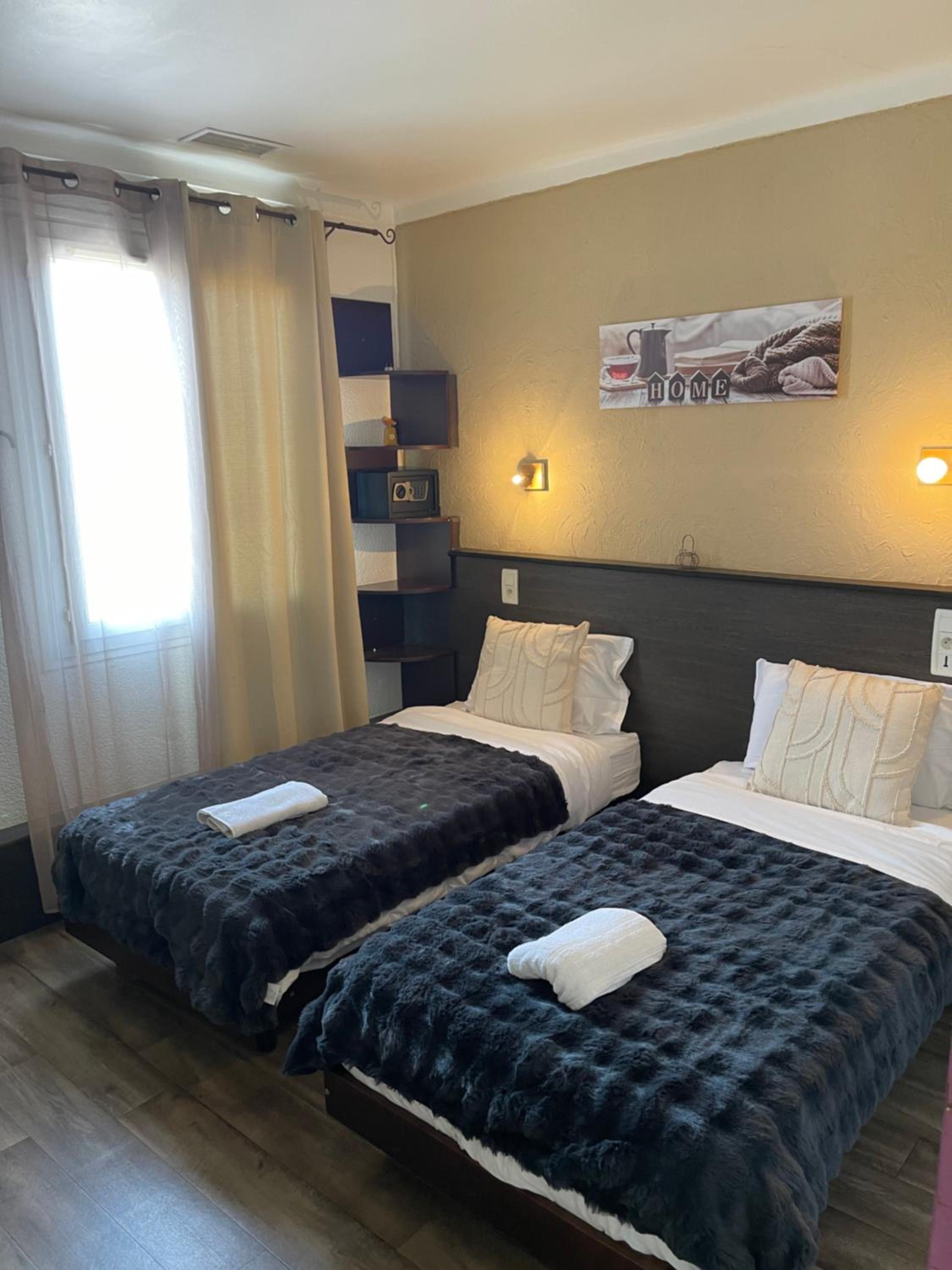 غرفة كومفورت بسريرين منفصلين، Hotel Clair Logis 5/10