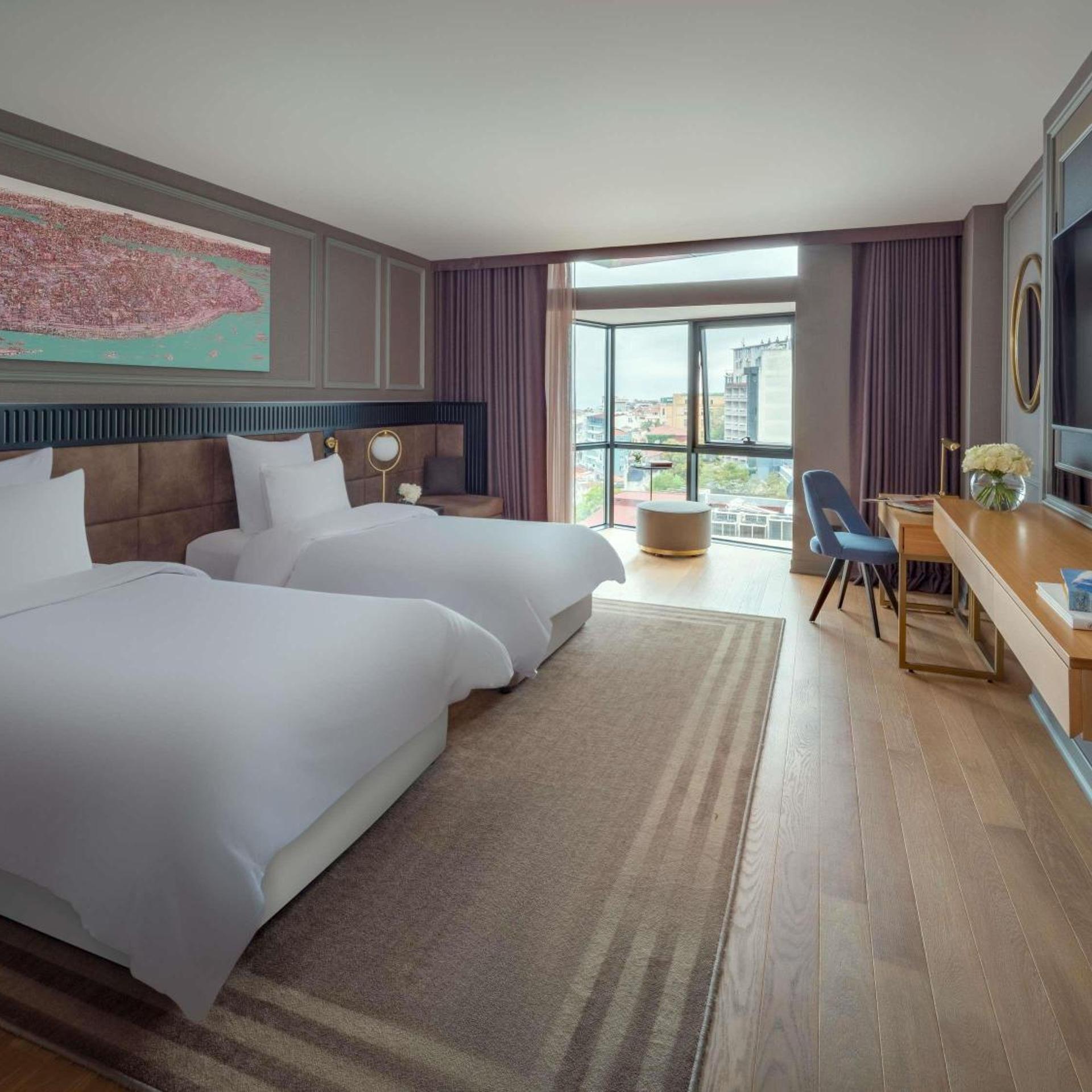 Luxury, Single Bed, Bosphorus View