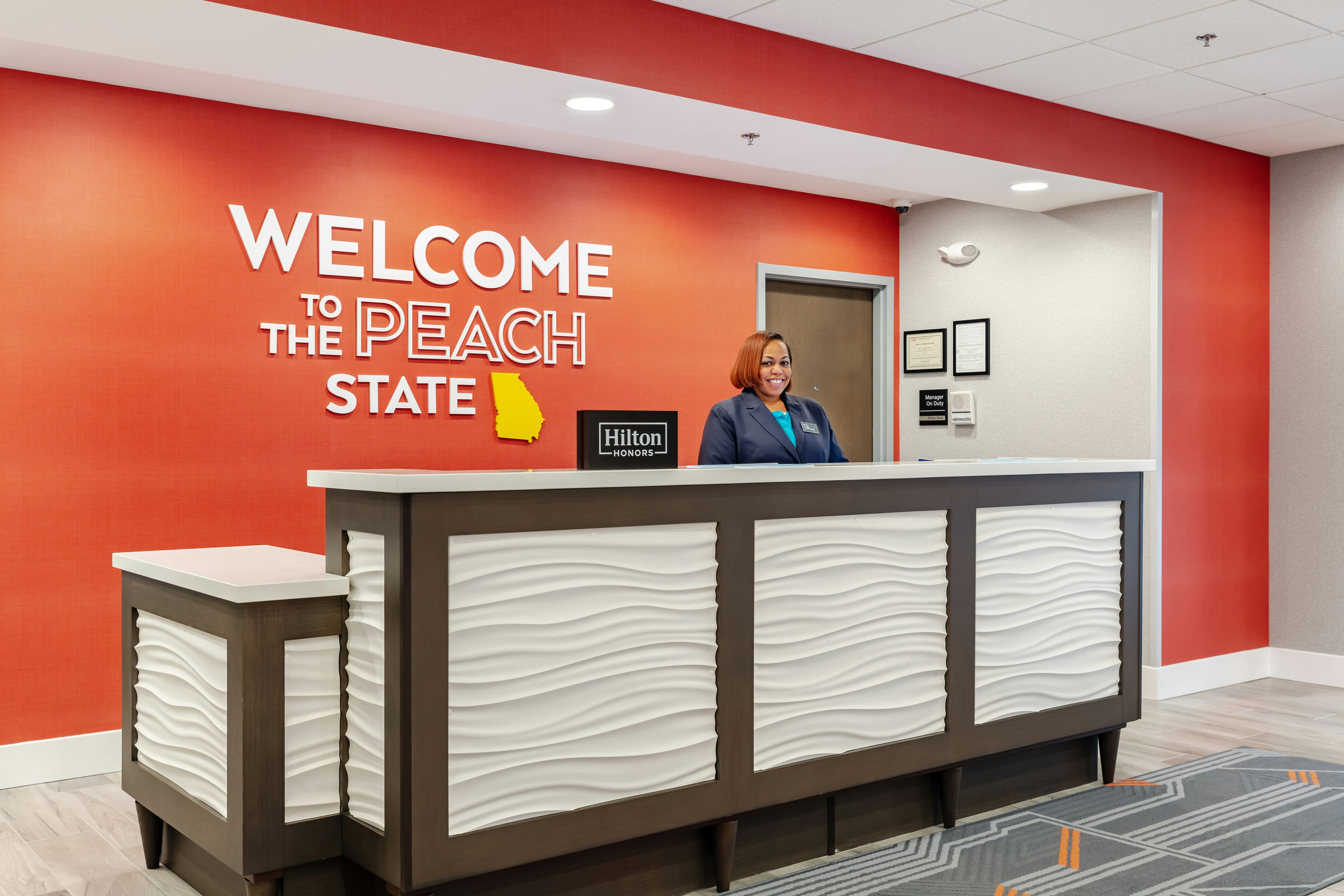 Lobby at Hampton Inn Acworth GA, ACWORTH - GA