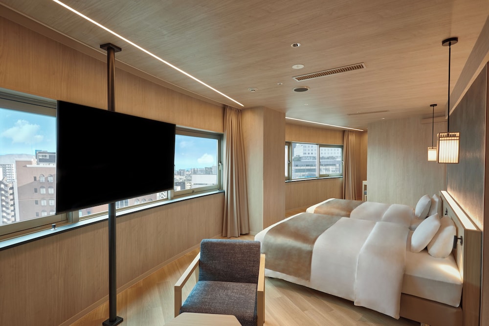 One Suite, 2 Double Beds, Sofa, Luxury Floor