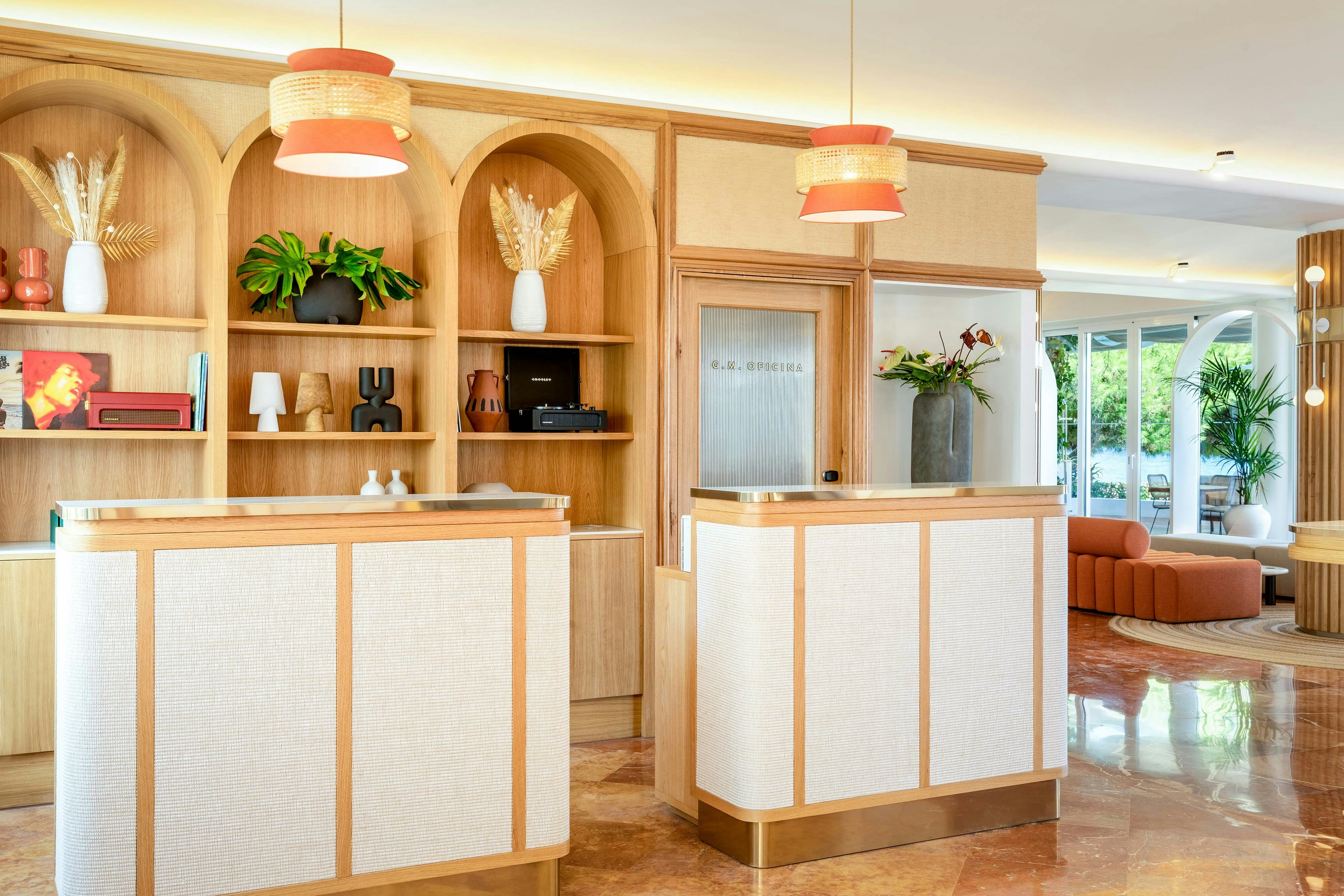 Lobby at Hotel Riomar, Ibiza, a Tribute Portfolio Hotel, SANTA EULALIA DEL RIO