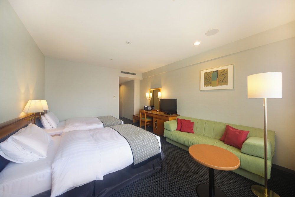 غرفة كبيرة مفردة بسريرين منفصلين، Hotel Nikko Nara 8/10
