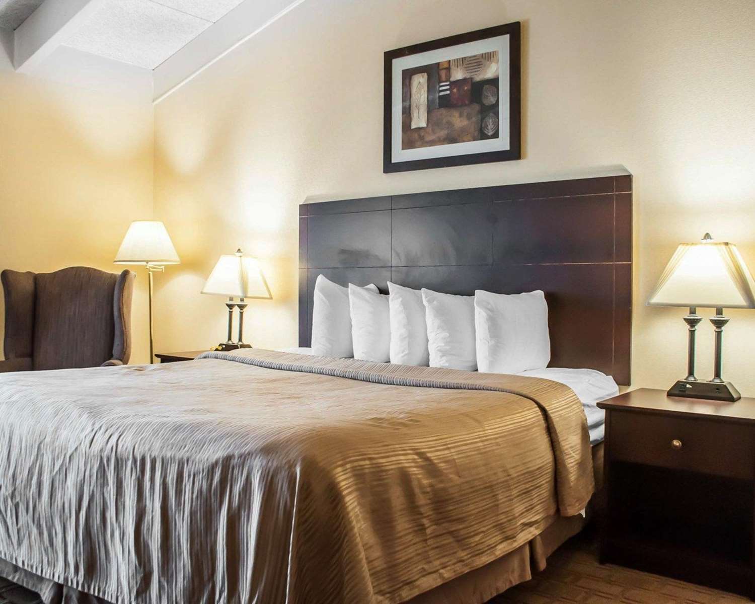 غرفة بسرير كينج، Quality Inn Buffalo Airport 2/2