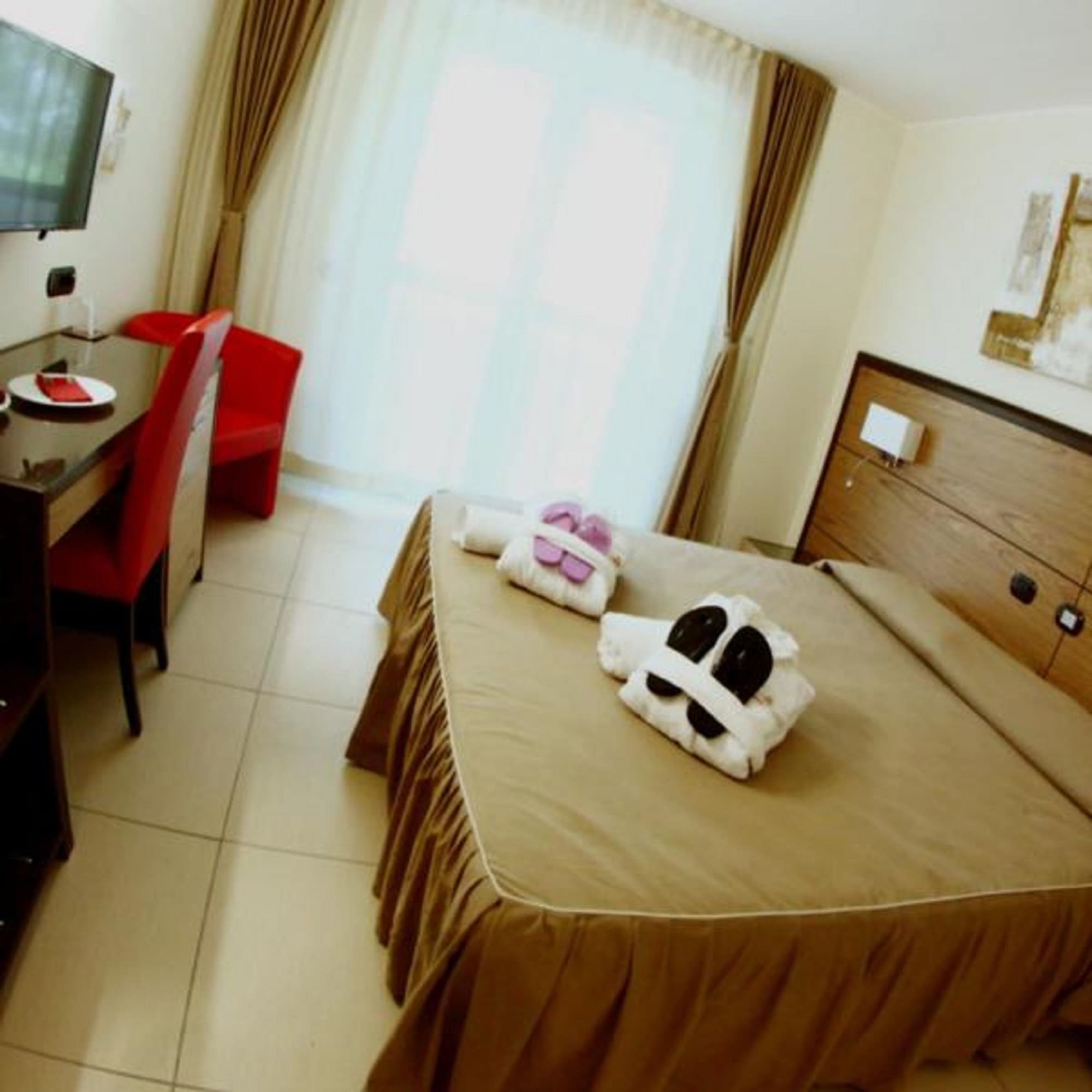 غرفة بسريرين منفصلين بشرفة، Hotel Novarello Resort and Spa 3/4