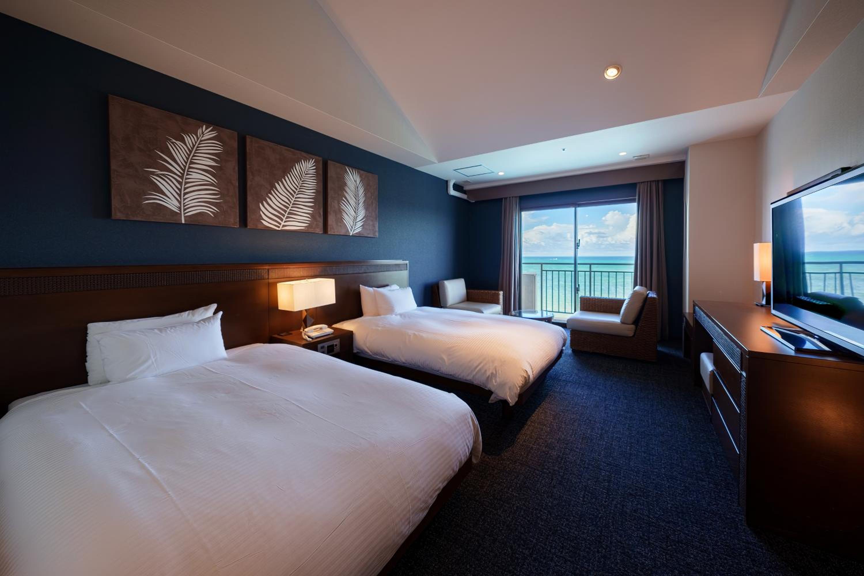 Semi Room, Superior, 2 Semi Double Beds, Ocean View, Sofa, Ocean Wing