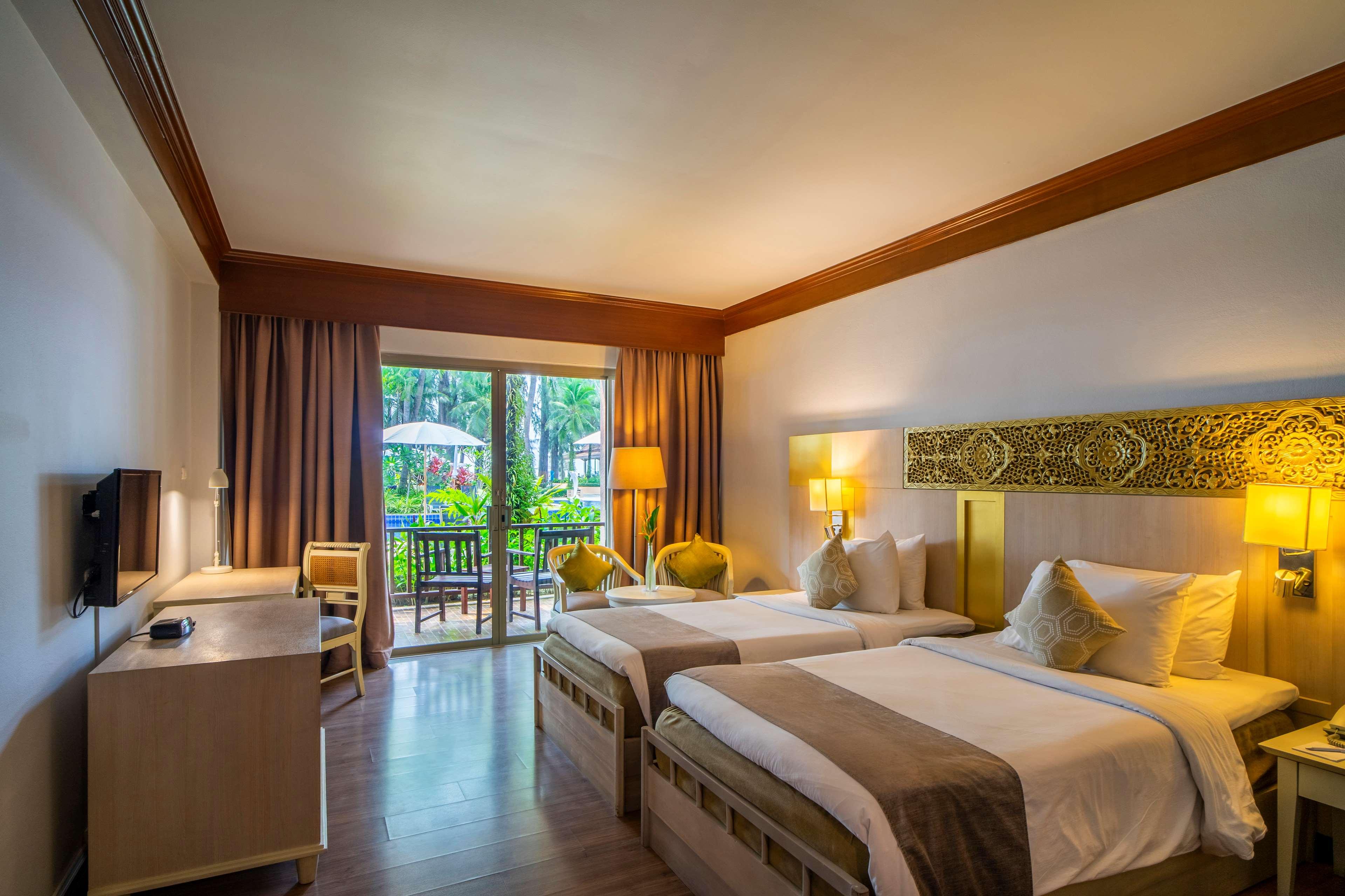 Deluxe, Twin Beds, Terrace, Ground Floor