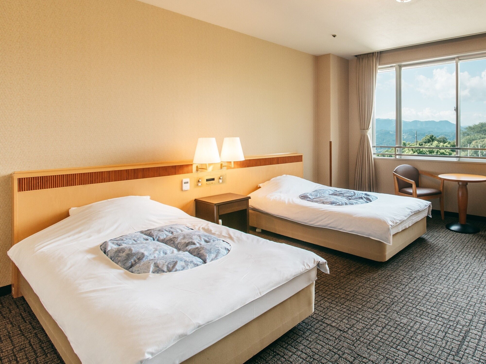 STANDARD, TWIN BEDS, BATHTUB