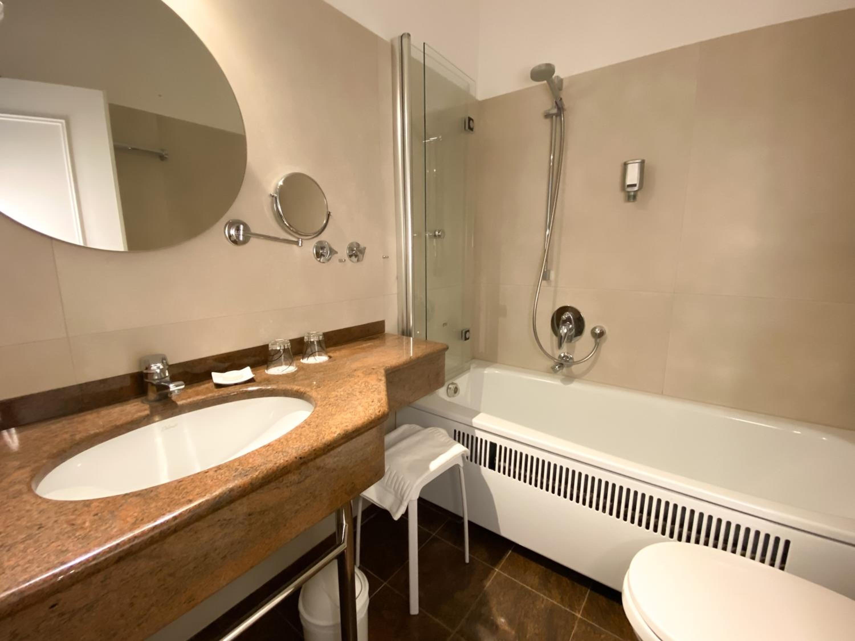 استوديو بشرفة، Appartement-Hotel Timmendorfer Strand 2/3