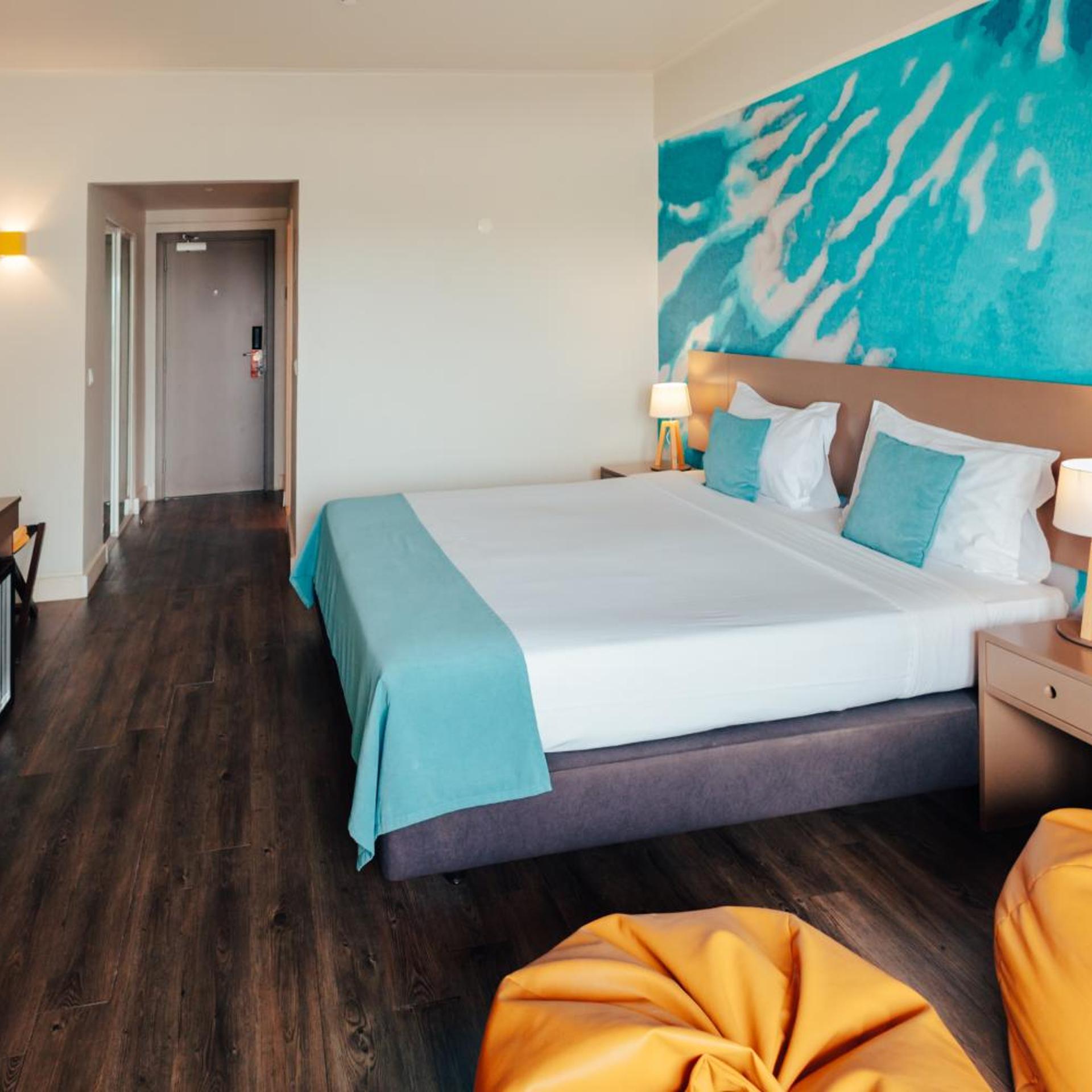غرفة بسرير مزدوج أو سريرين منفصلين مع سرير إضافي، Star Inn Peniche 3/10