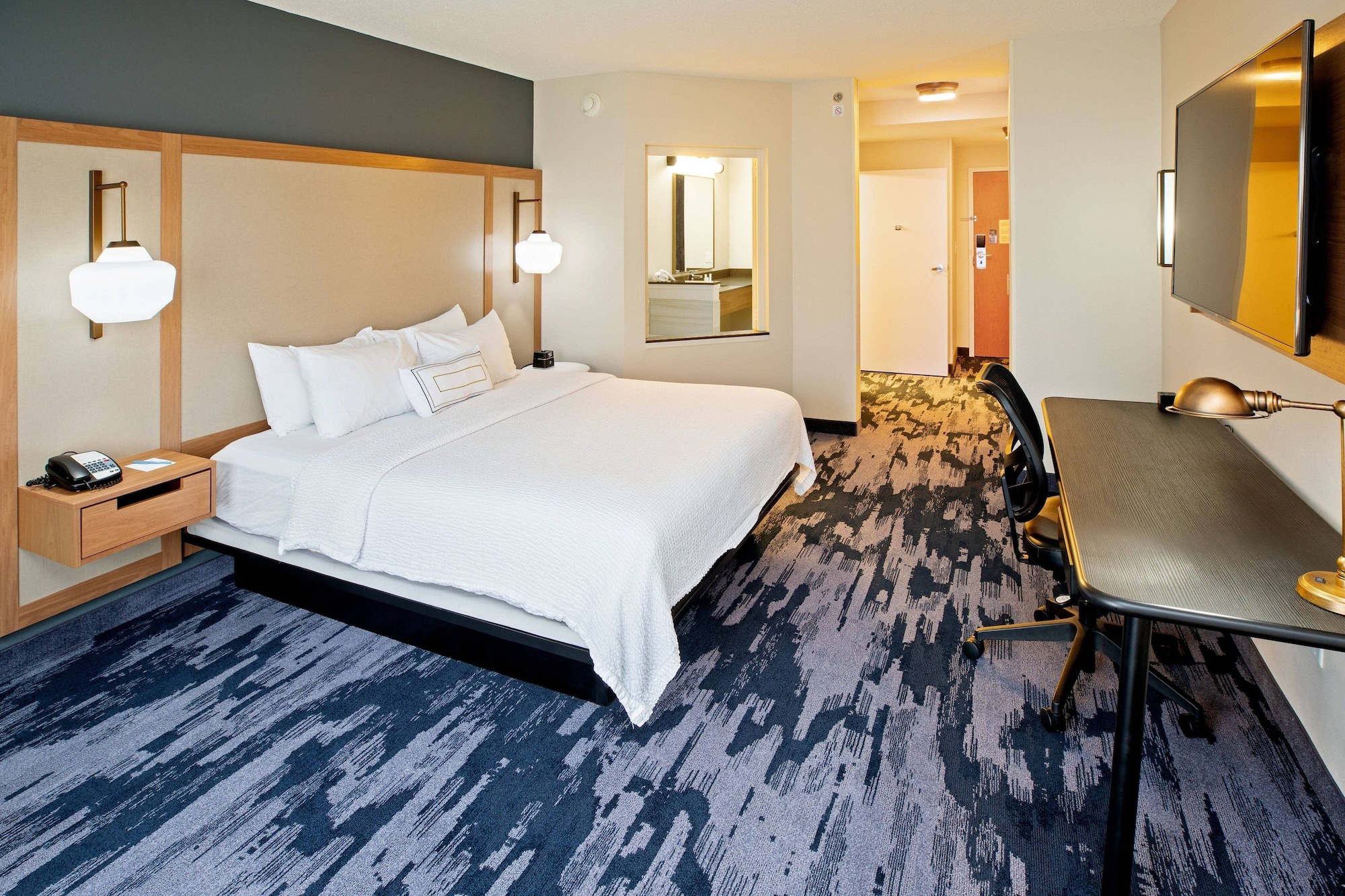غرفة بسرير كينج لذوي الإعاقة، Fairfield Inn Suites By Marriott Elizabethtown 2/3