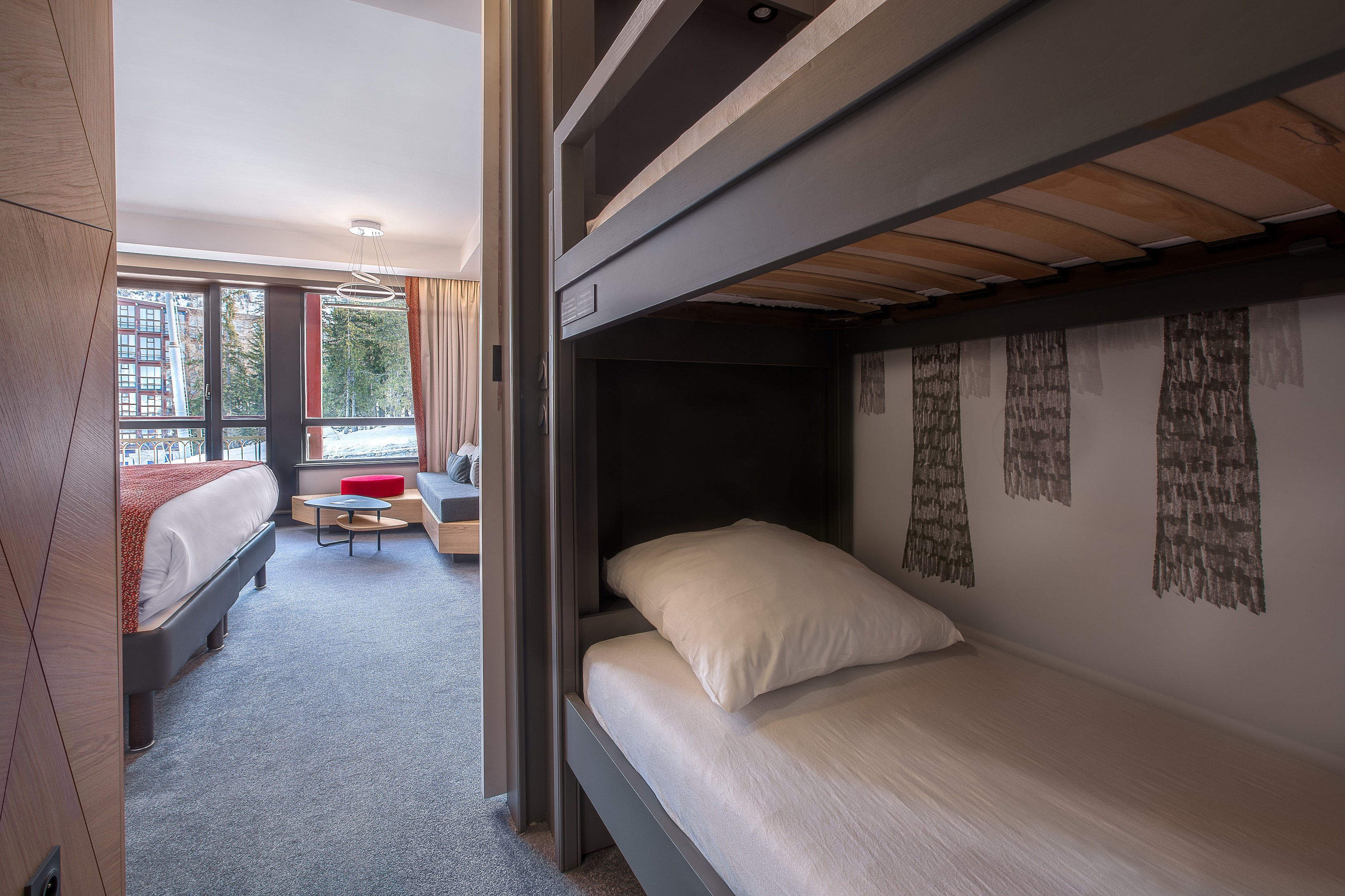 غرفة عائلية، Hotel Mercure Les Arcs 1800 & Spa 2/3