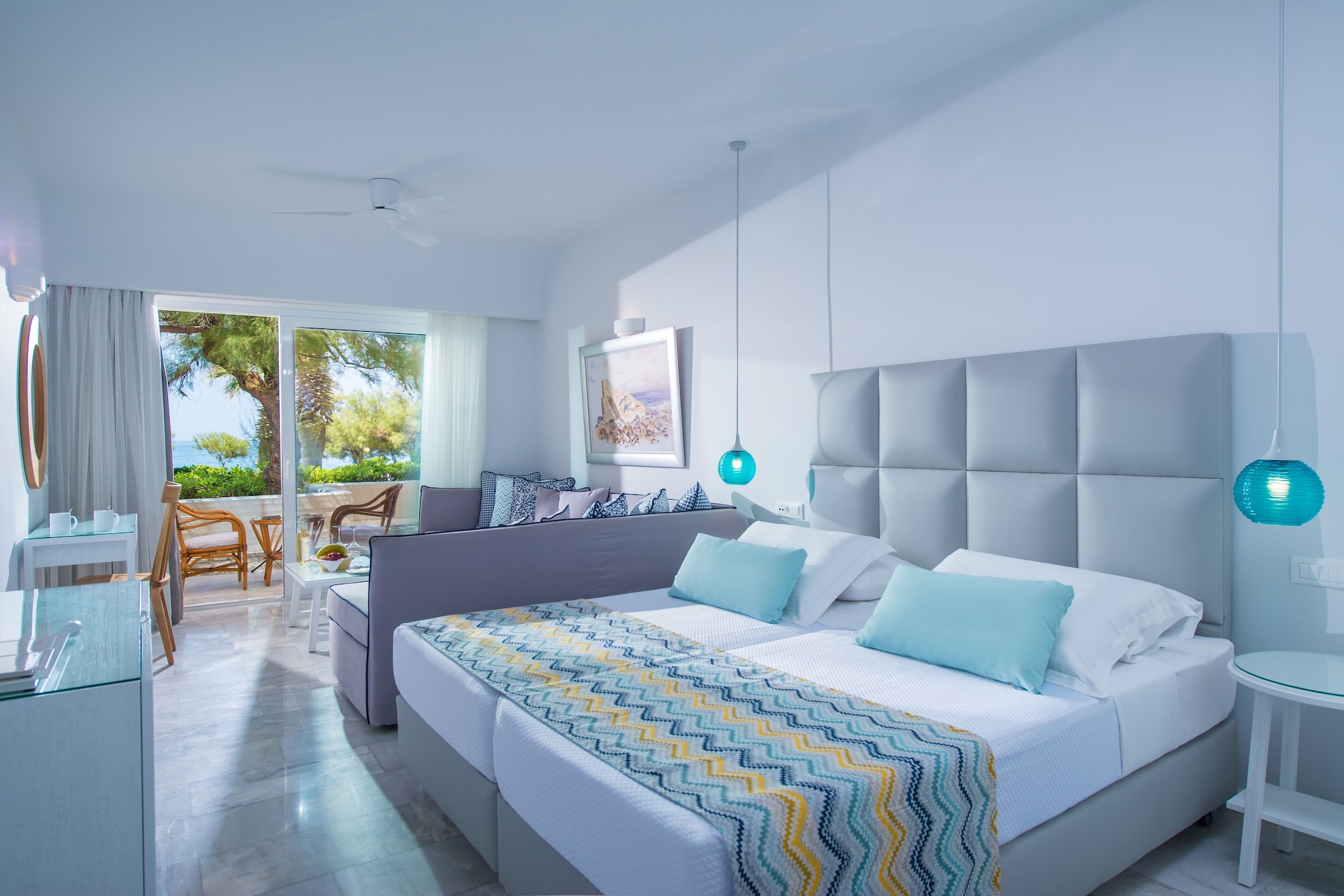 Open Plan, Family, Double and Twin Beds
