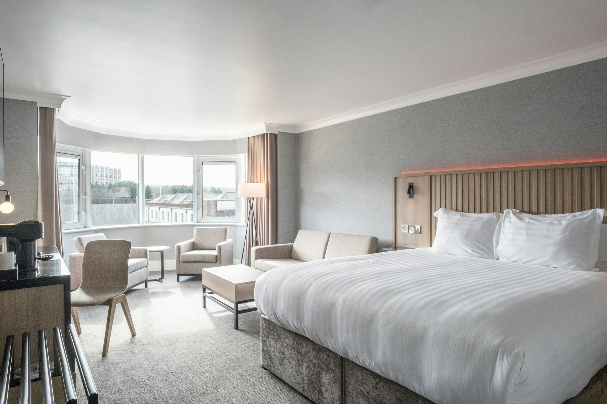 Quay, Junior Suite, King Bed, with View, Sofa