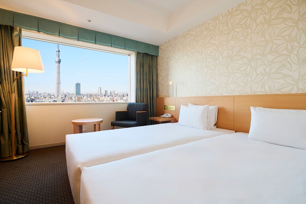 Economy, Twin Beds, Tokyo Sky Tree View