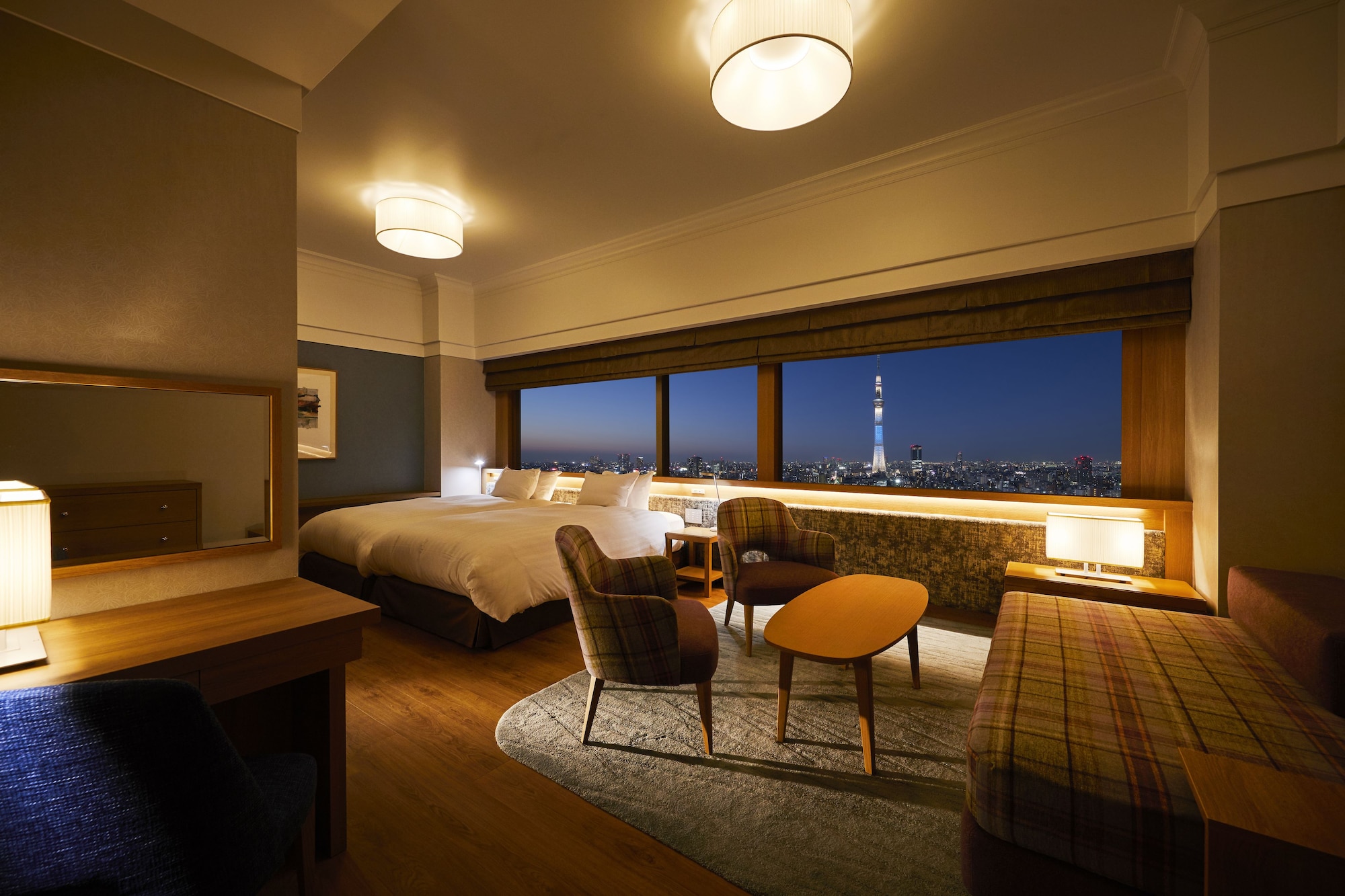 Deluxe, Triple, Twin Beds, Tokyo Sky Tree View, Sofa، Tobu Hotel Levant Tokyo 5/7