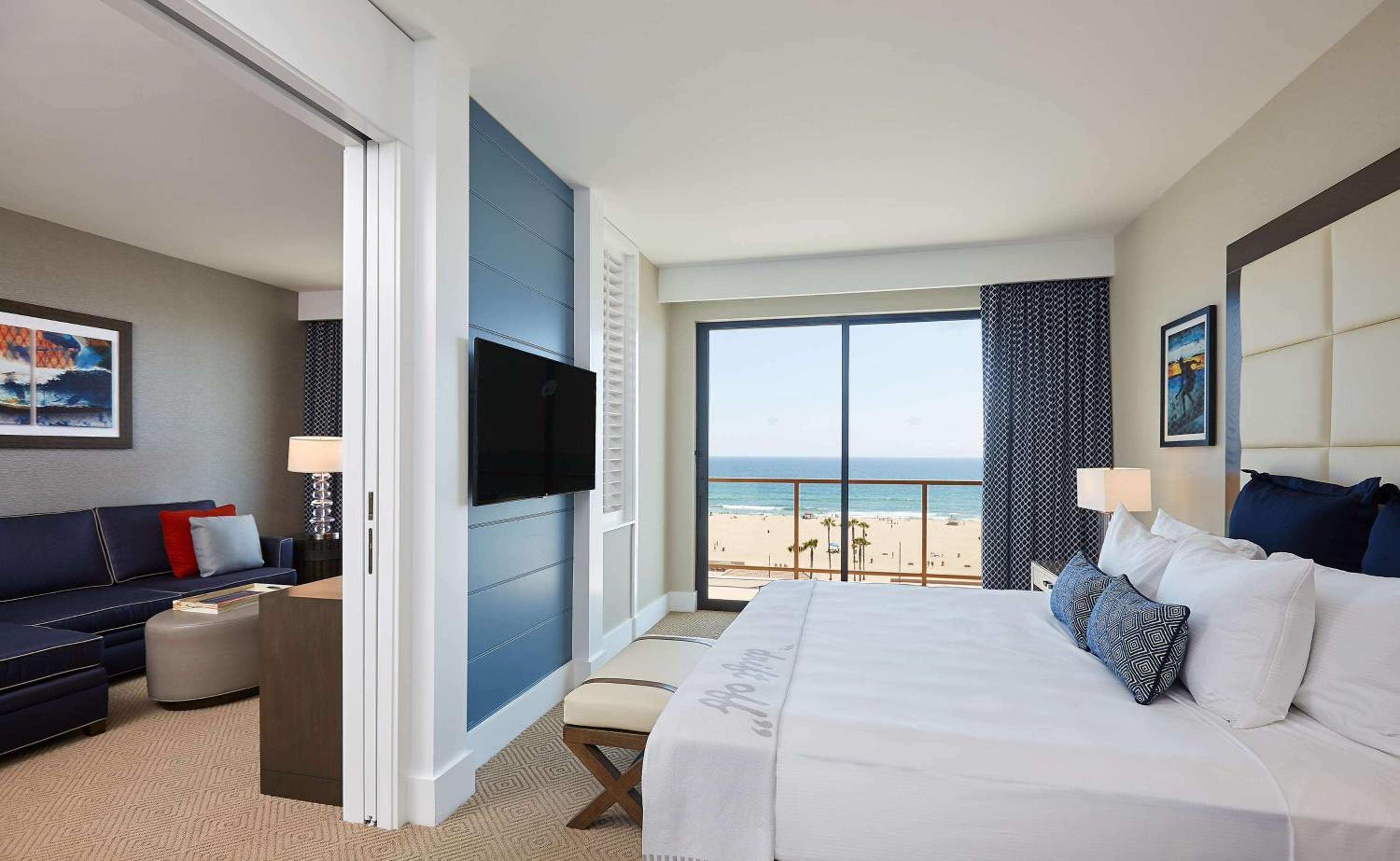 1 Bedroom, Suite, Twin Beds, King Bed, Ocean Front, Dolphin Tower