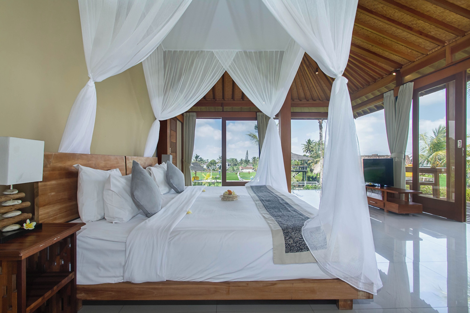 2 Bedrooms, Family, Villa, King and Twin Beds, Rice Field View، Kabinawa Ubud Villas and Cafe 2/9
