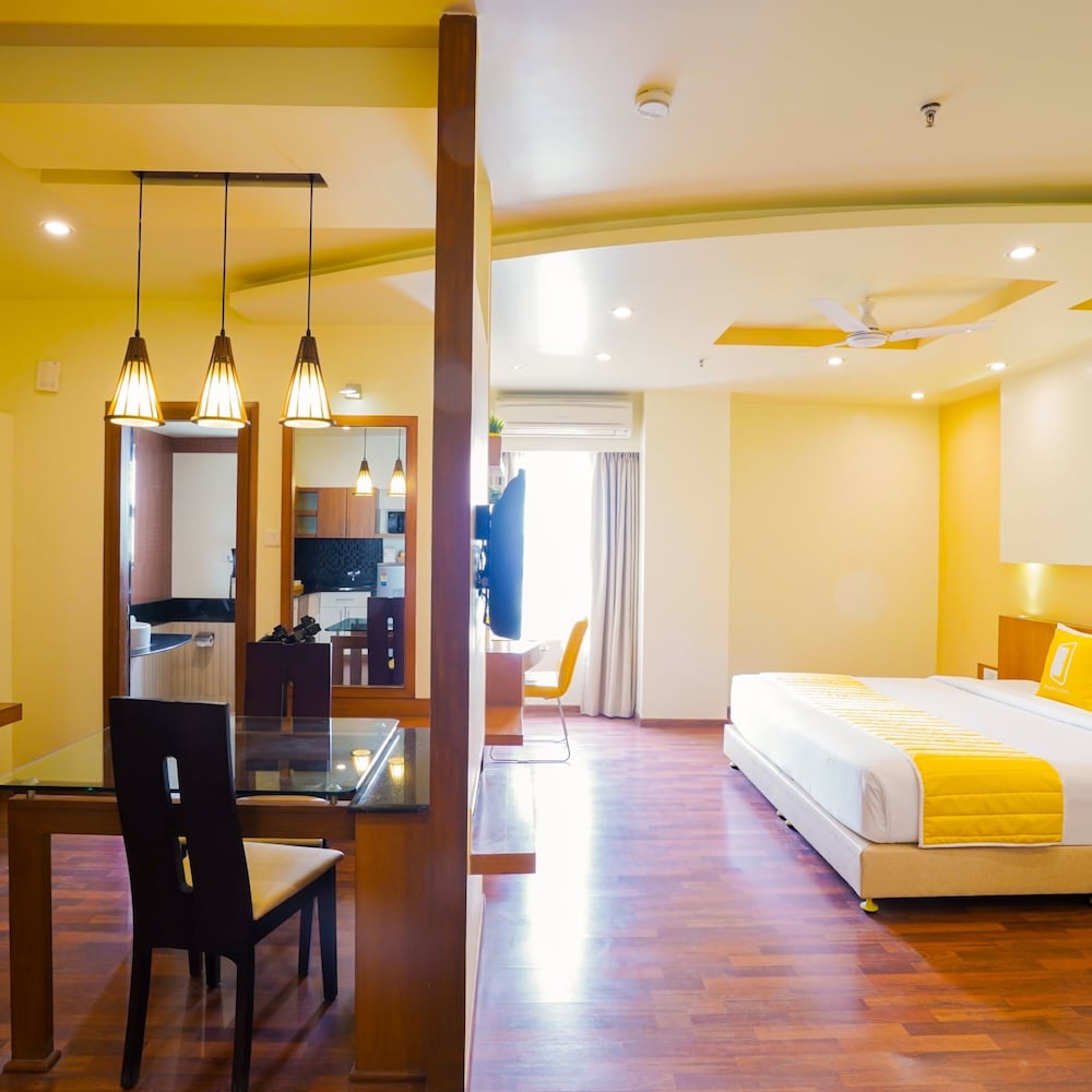 جناح استوديو بسرير كينج، BloomSuites Electronics City (ex. Golden Tulip Hotel Bangalore Electronic City) 2/4