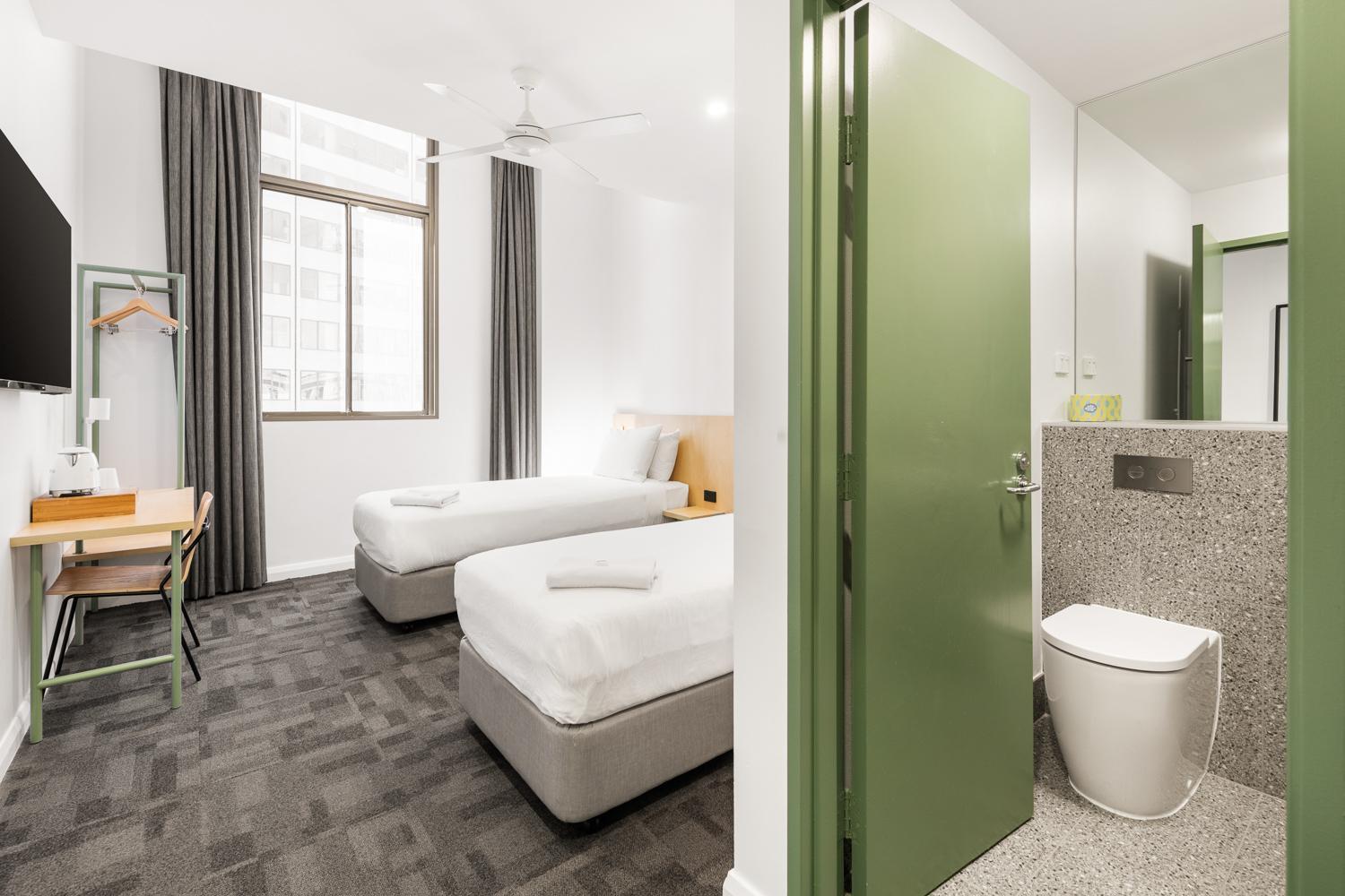 Twin Ensuite، YHA Sydney Central 5/5