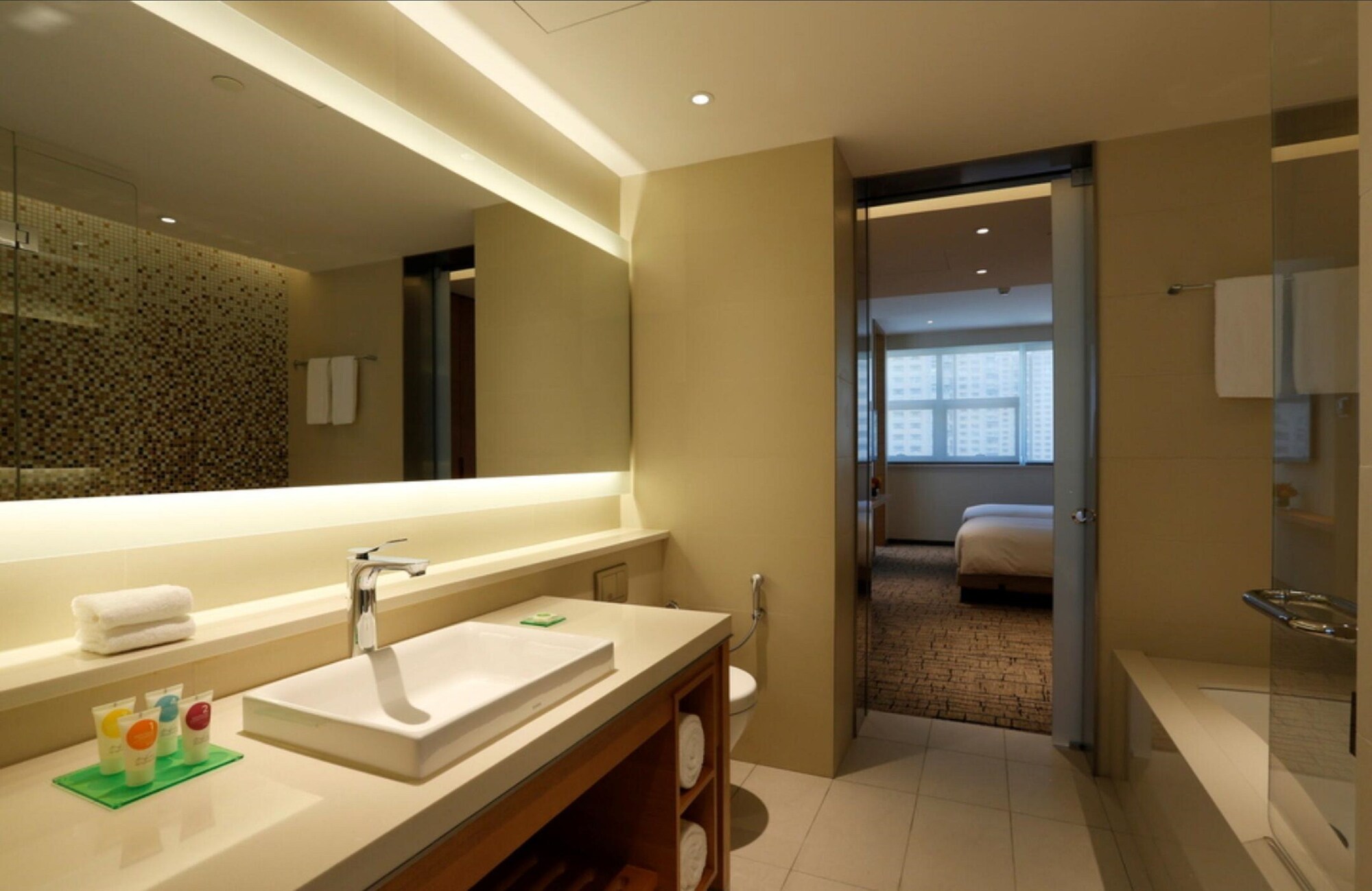 غرفة بسريرين منفصلين مع أريكة، Hyatt Place Yinchuan Dayuecheng 10/10