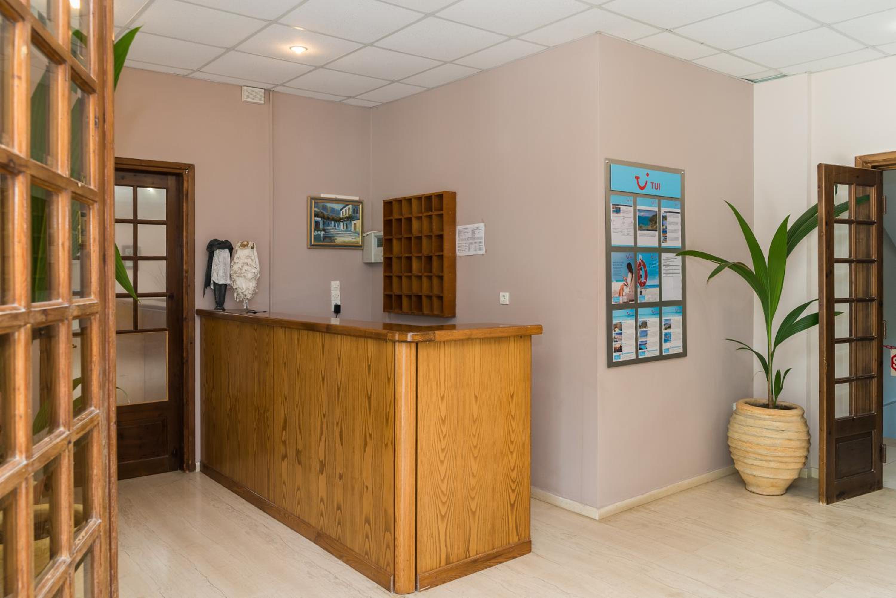 Lobby at Kalidonio Studios, Zakynthos