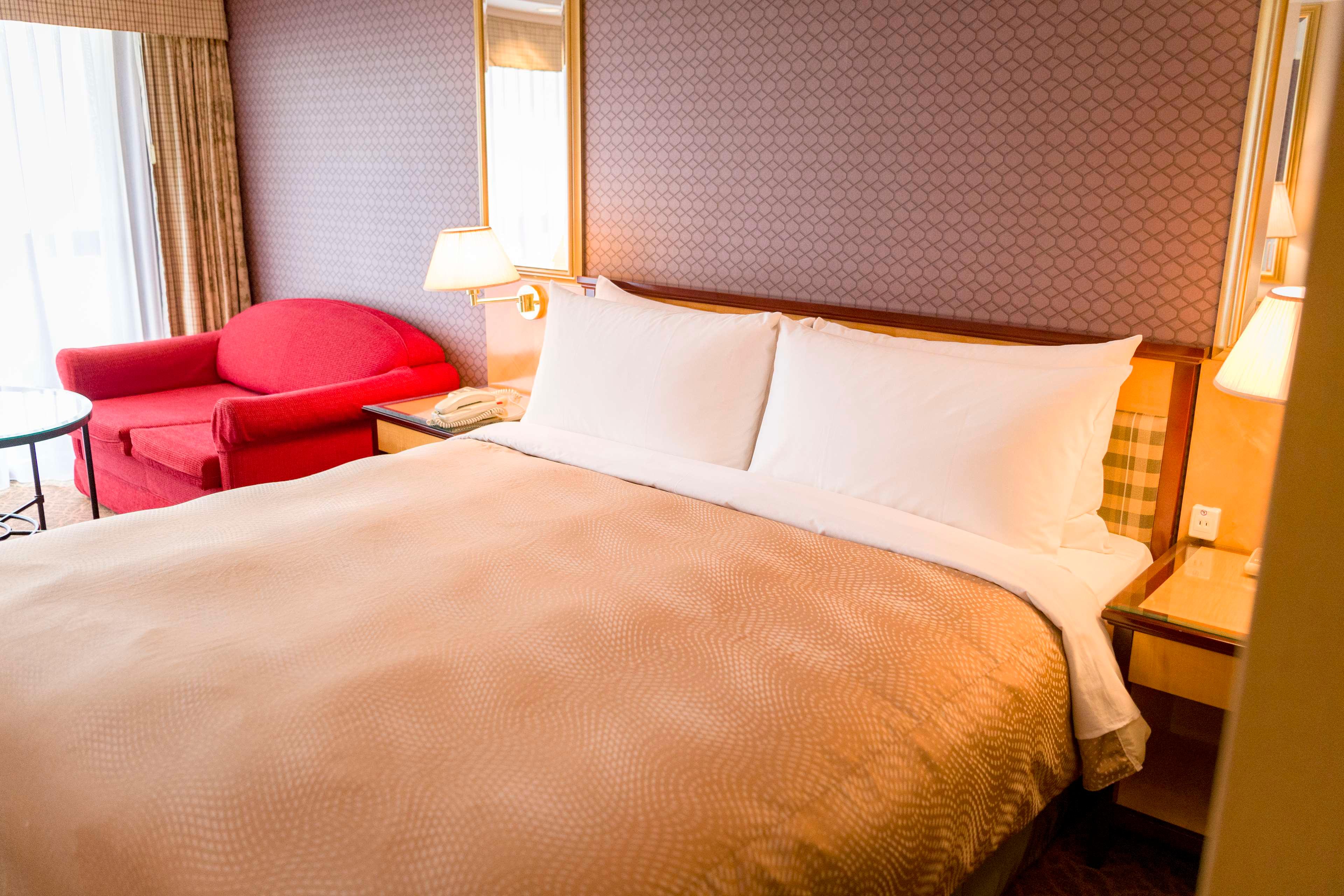 غرفة ديلوكس بسرير كينج بإطلالة على المدينة، Rose Hotel Yokohama, WorldHotels Distinctive 4/5