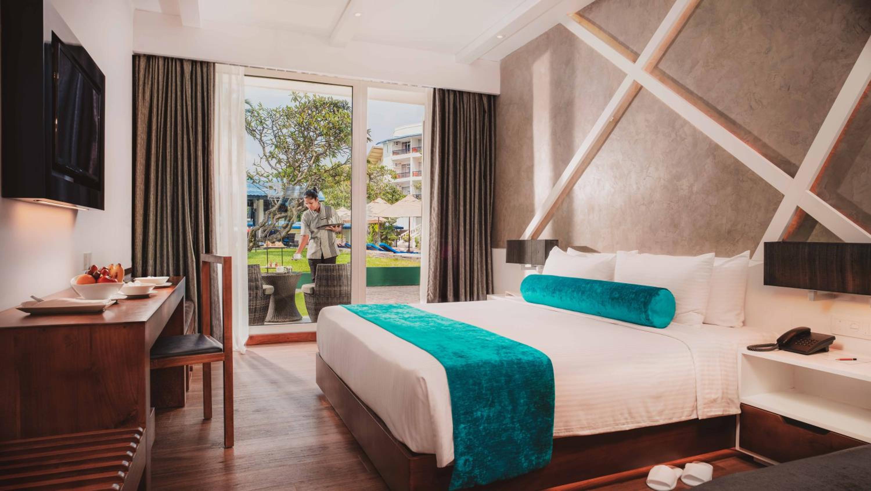 Ocean, Premium, King Bed