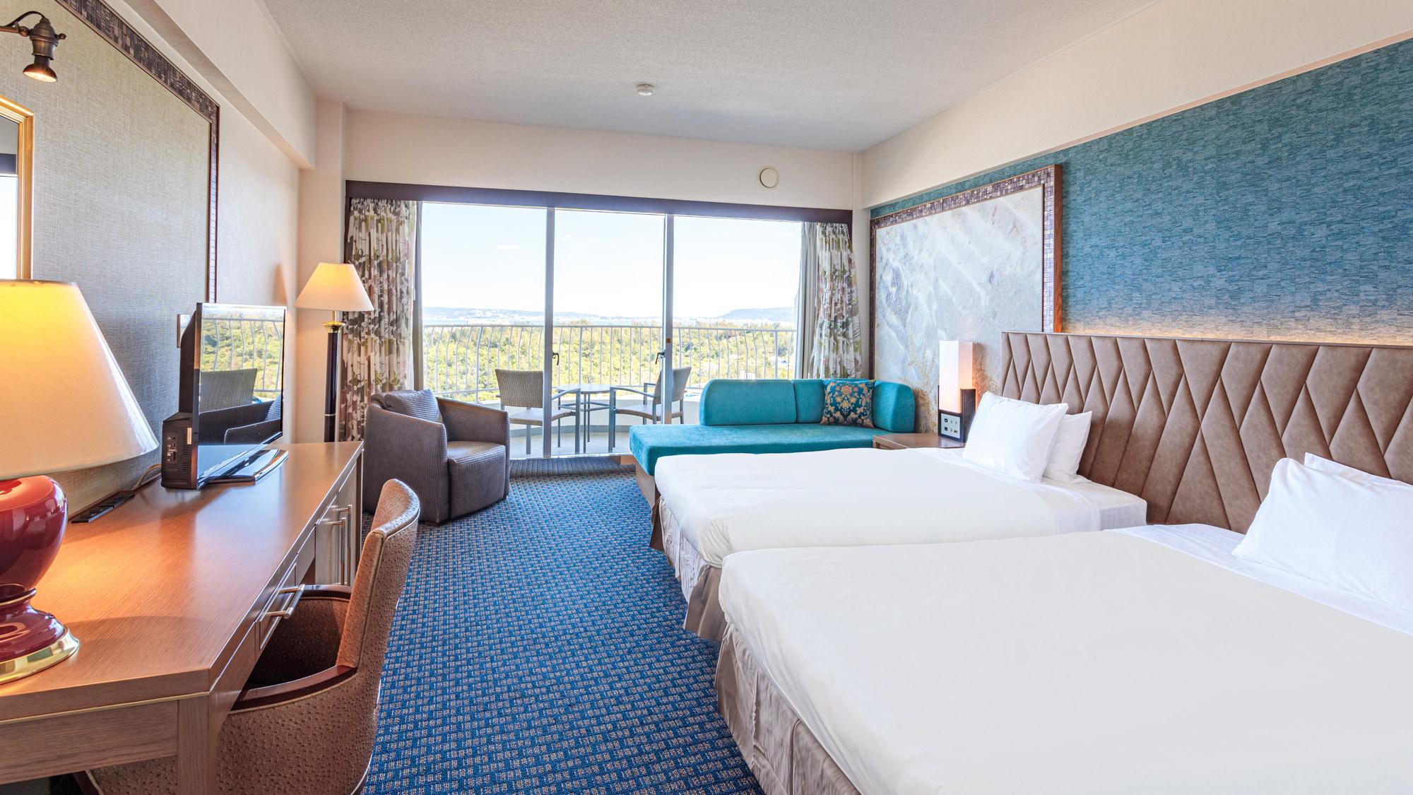 Premier, Superior, Twin Beds, Sea View