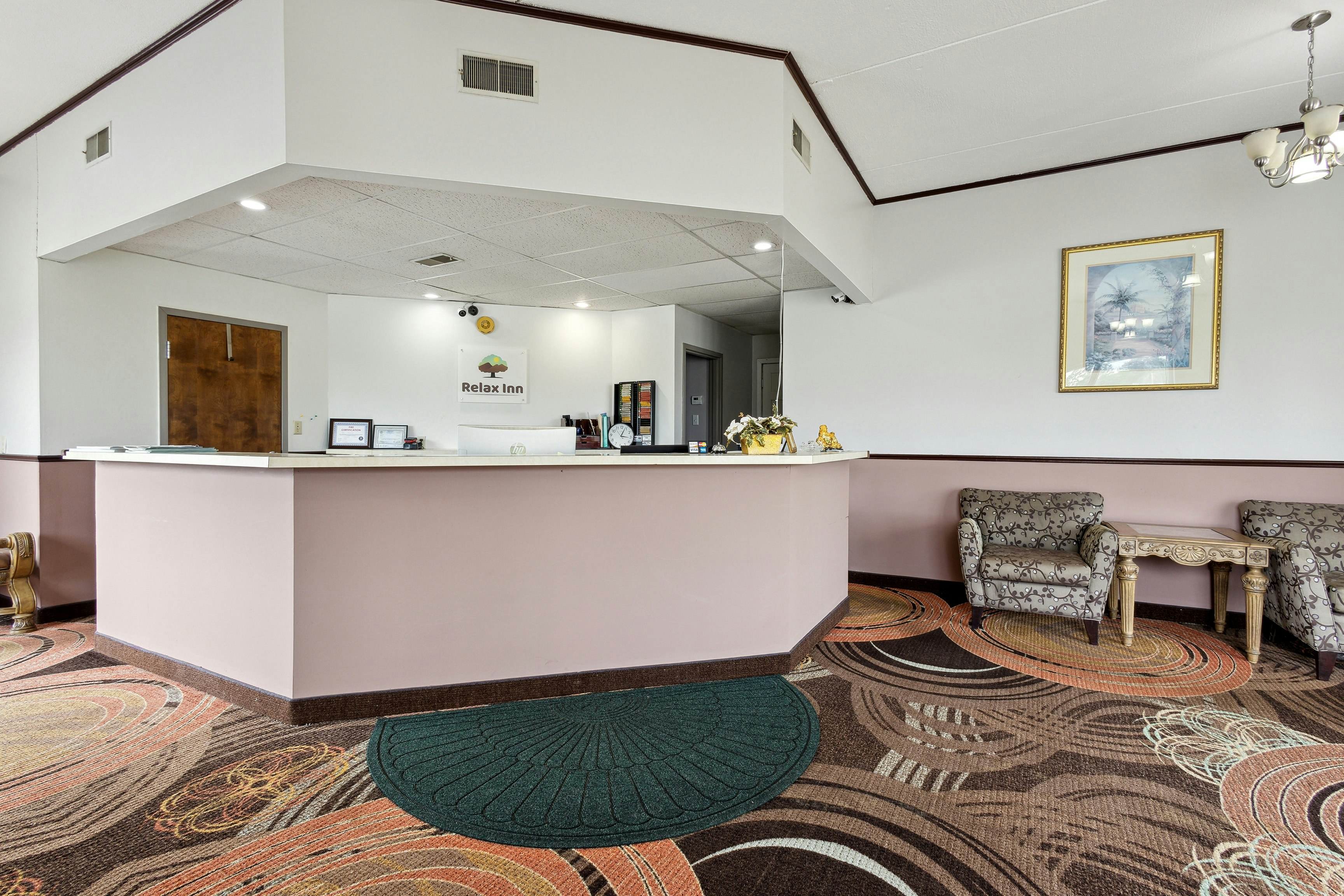 Lobby at Relax inn by OYO Greeneville Near Hwy US-321, GREENEVILLE - TN