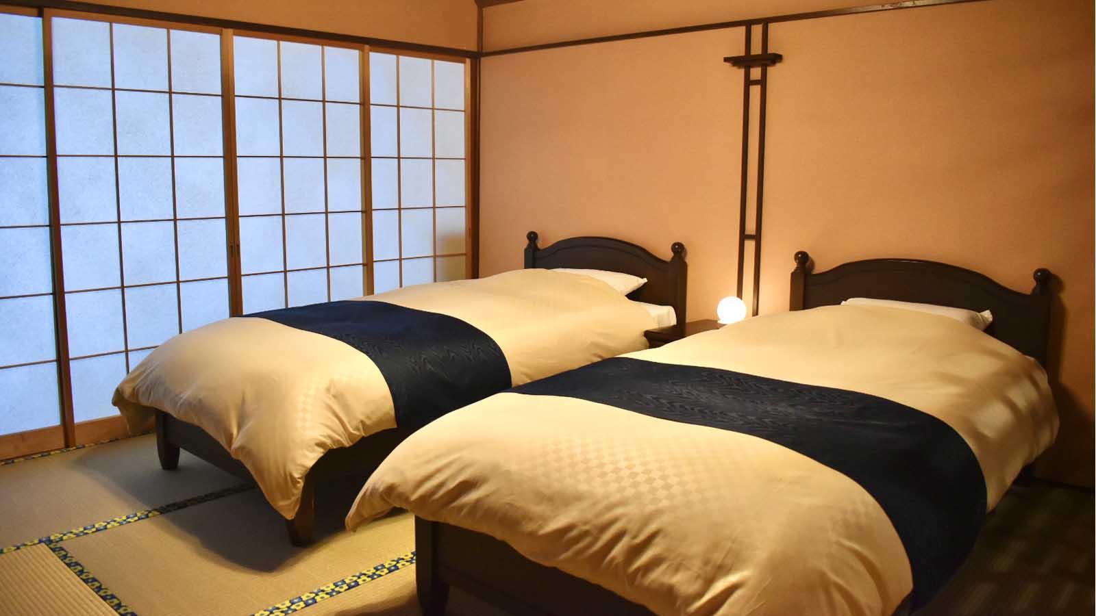 Japanese, Junior Suite, Twin Beds, River View, Hot Spring Bath
