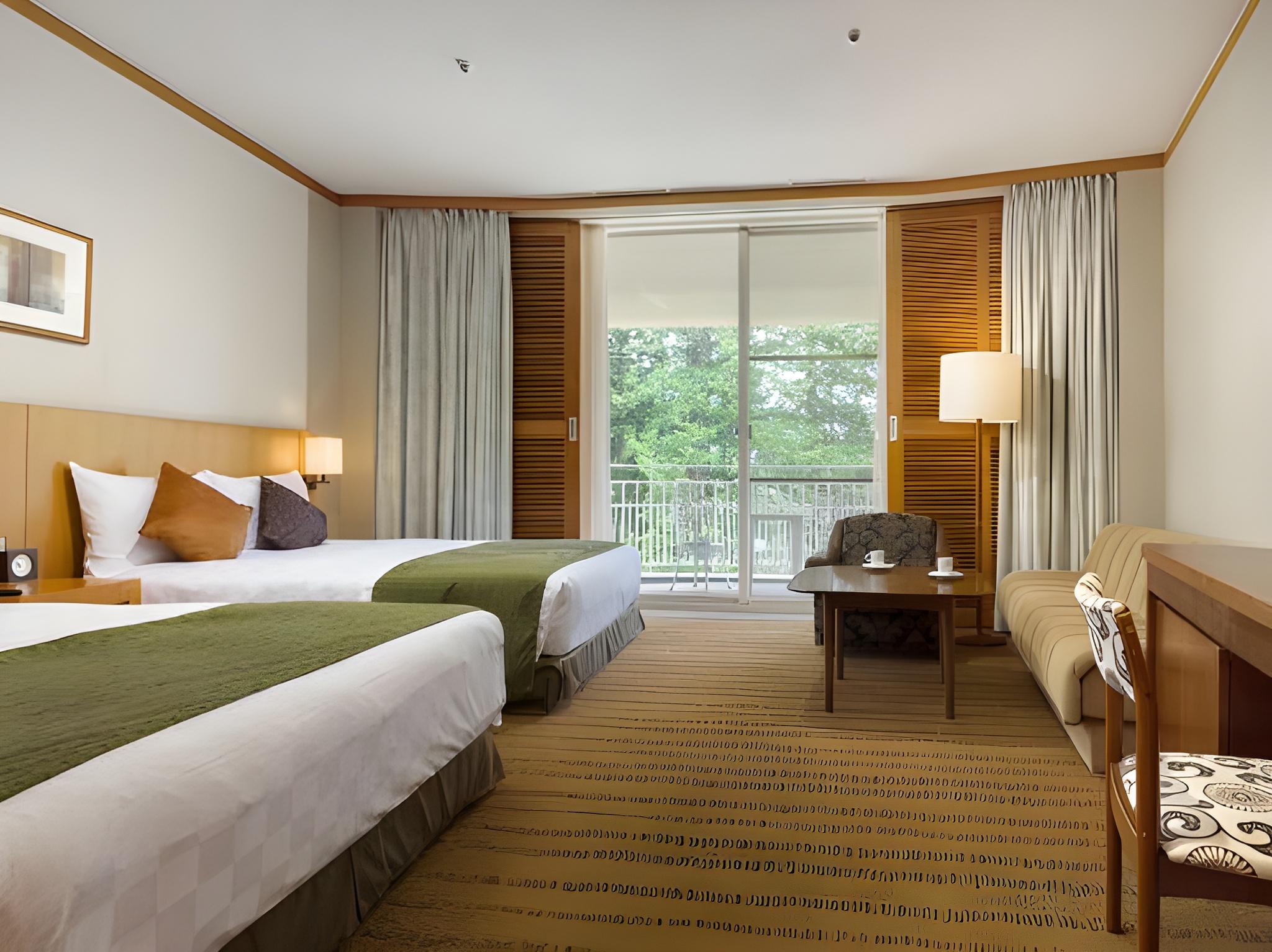Room, 2 Double Beds, Forest View، The Prince Hakone Lake Ashinoko 2/2