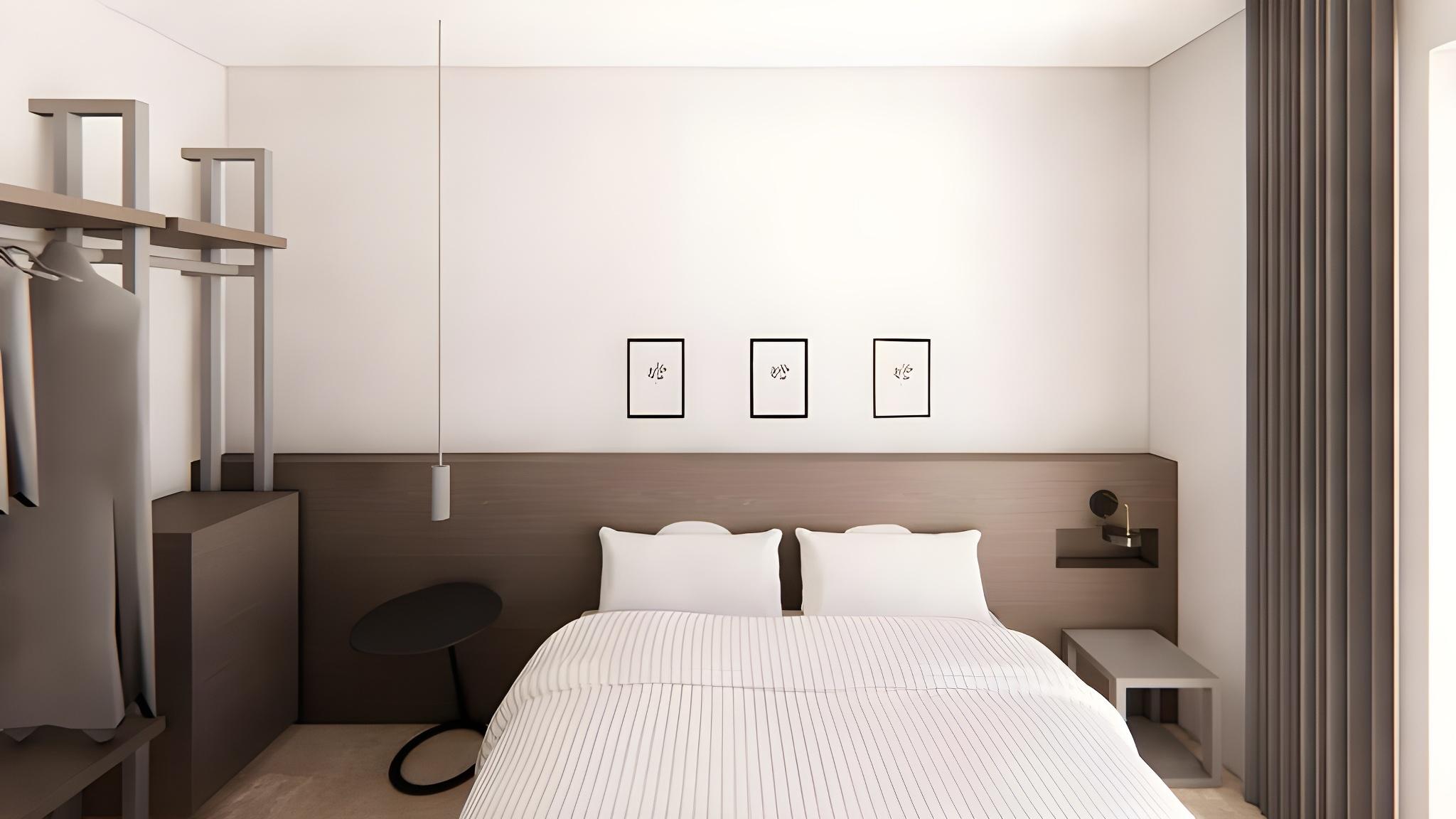 Deluxe, 2 Double Beds, French Balcony