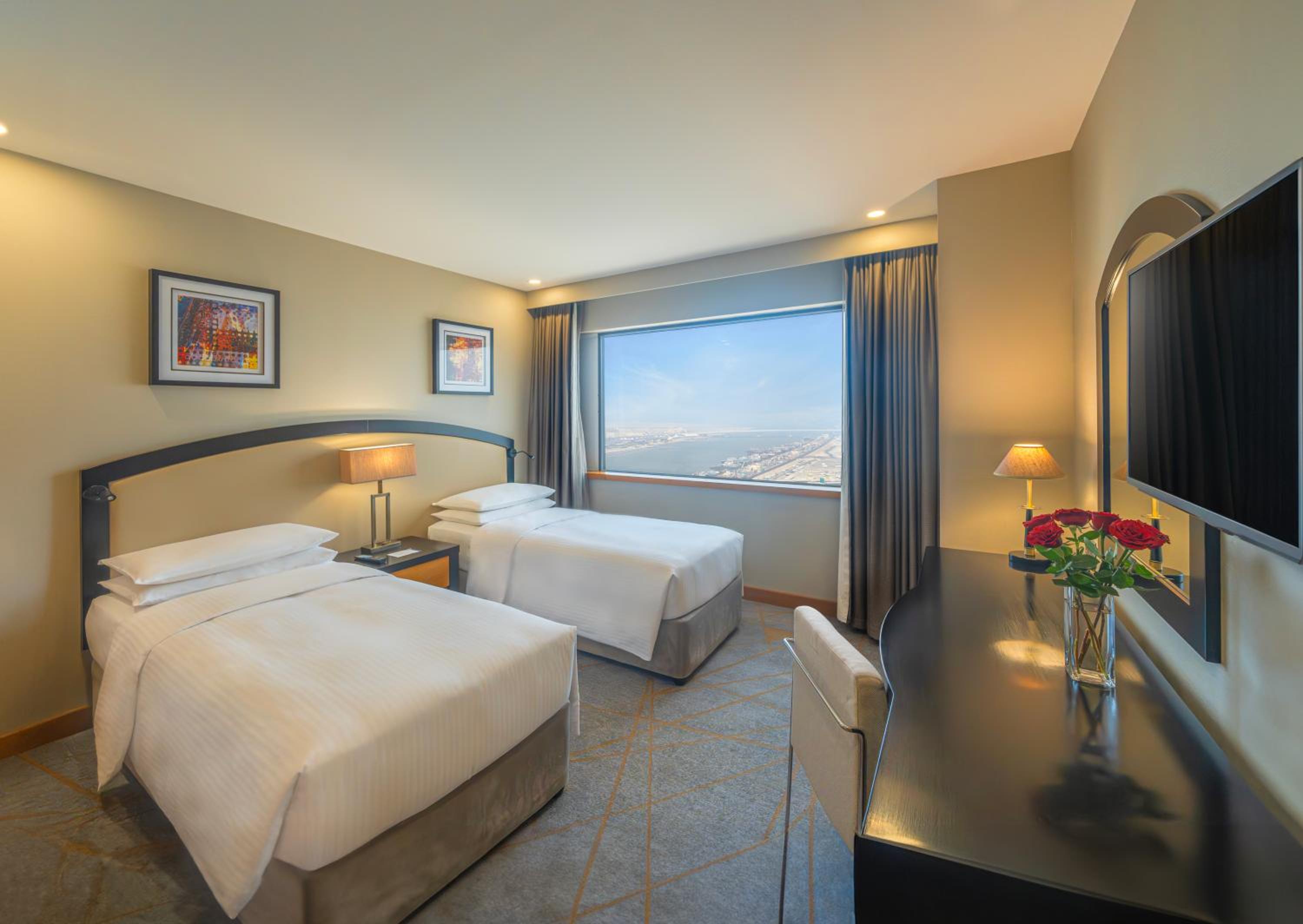 شقة ديلوكس عائلية بـ4 غرف نوم بمطبخ، Hyatt Regency Galleria Residence Dubai 4/9