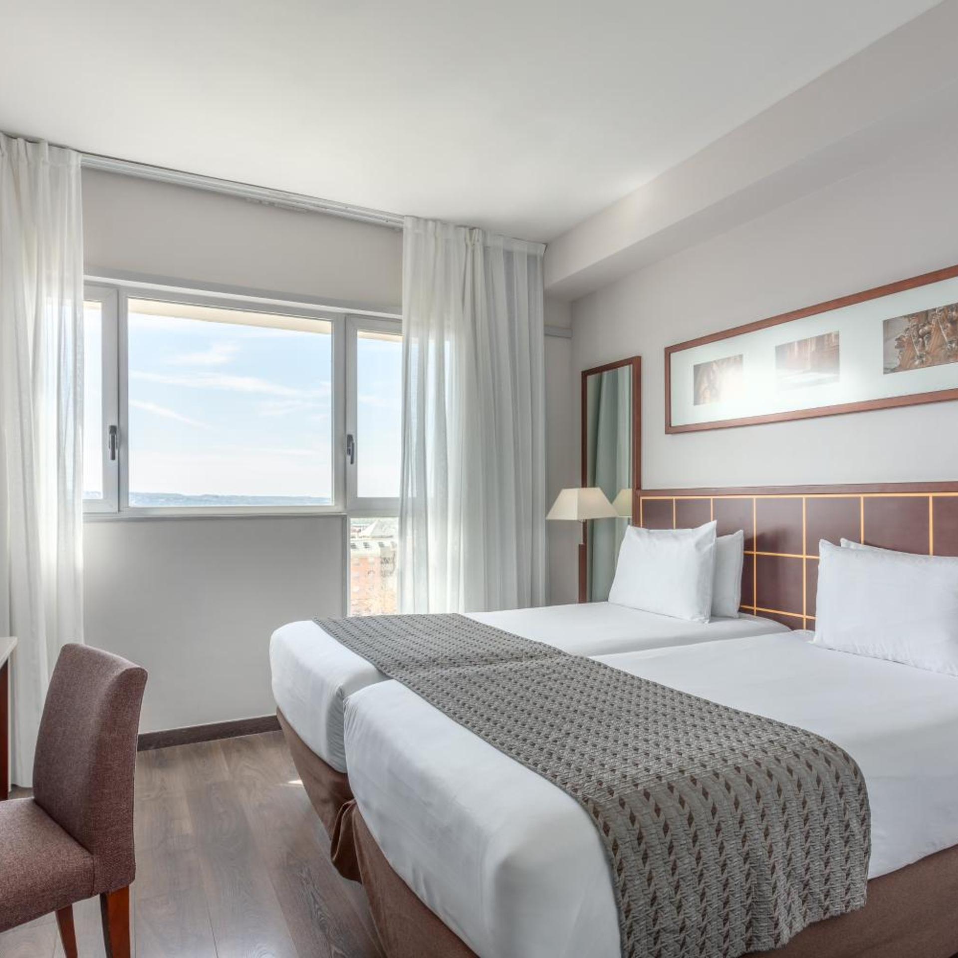 غرفة بسرير مزدوج أو سريرين منفصلين، Eurostars Toledo 5/10